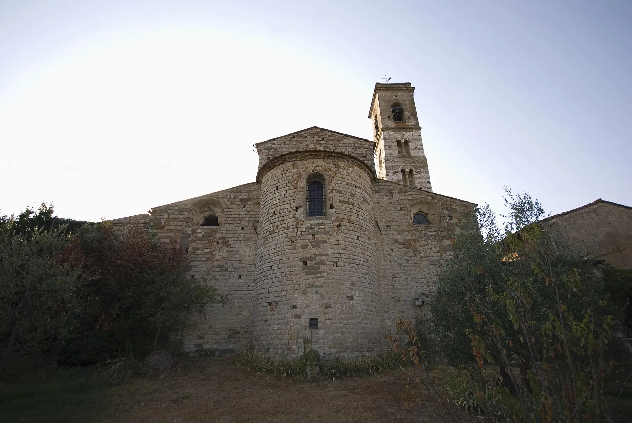 Photo showing: Abside di Sant'Alessandro a Giogoli