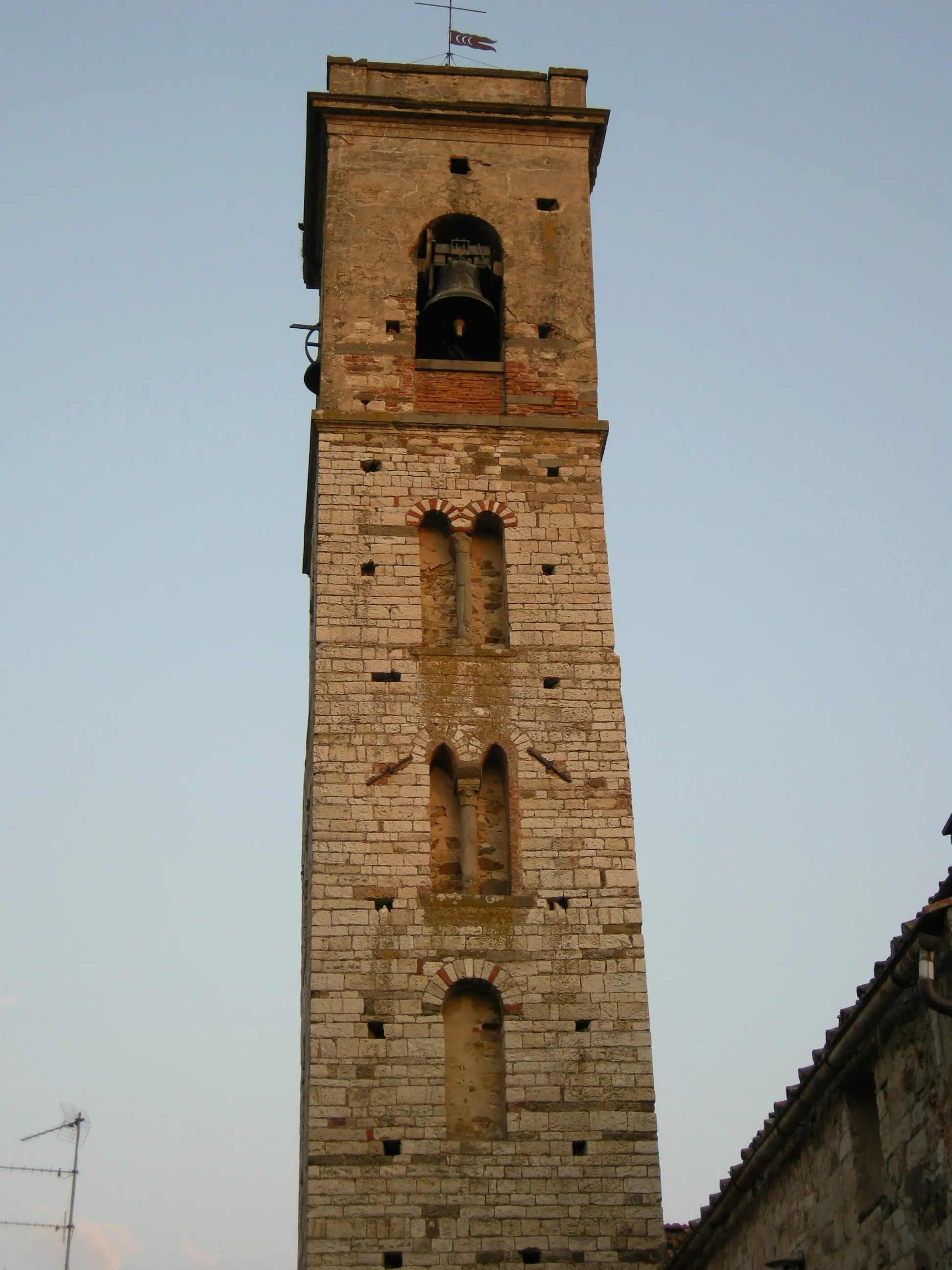 Photo showing: Pieve di Sant'Alessandro a Giogoli, campanile