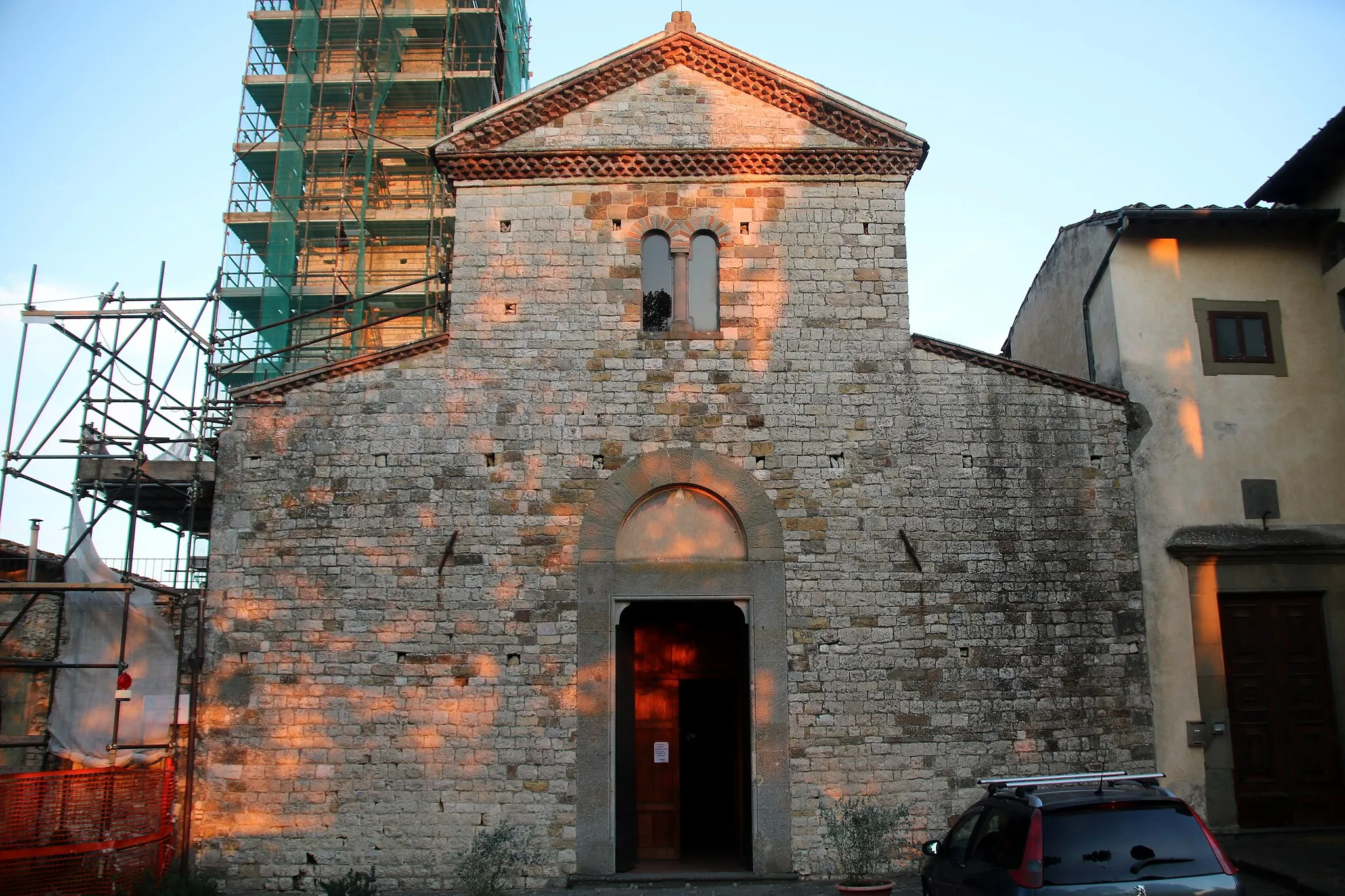 Photo showing: Pieve di Sant'Alessandro a Giogoli (Scandicci)