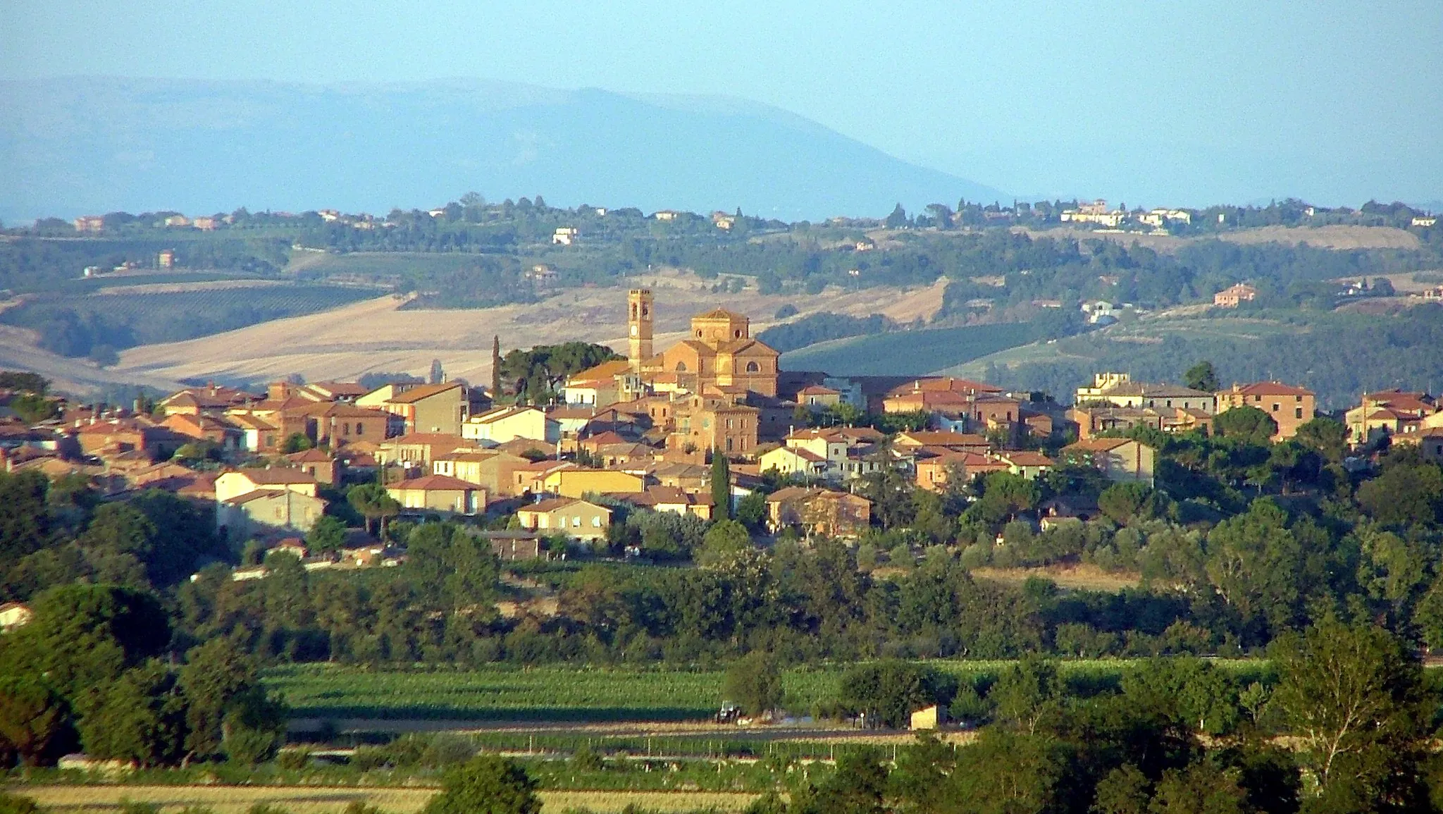 Photo showing: View of Acquaviva, Tuscanny