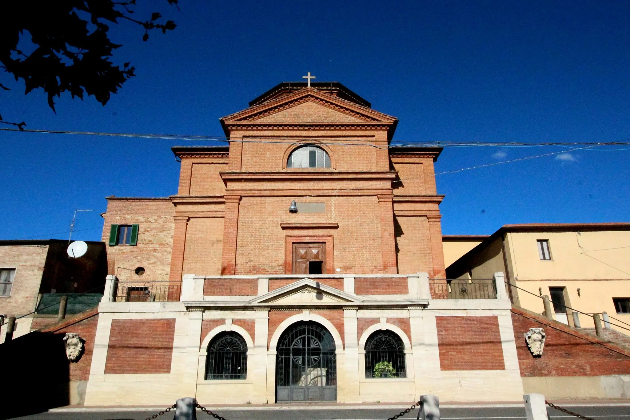 Photo showing: Church San Vittorino, in Acquaviva, hamlet of Montepulciano, Province of Siena, Tuscany, Italy