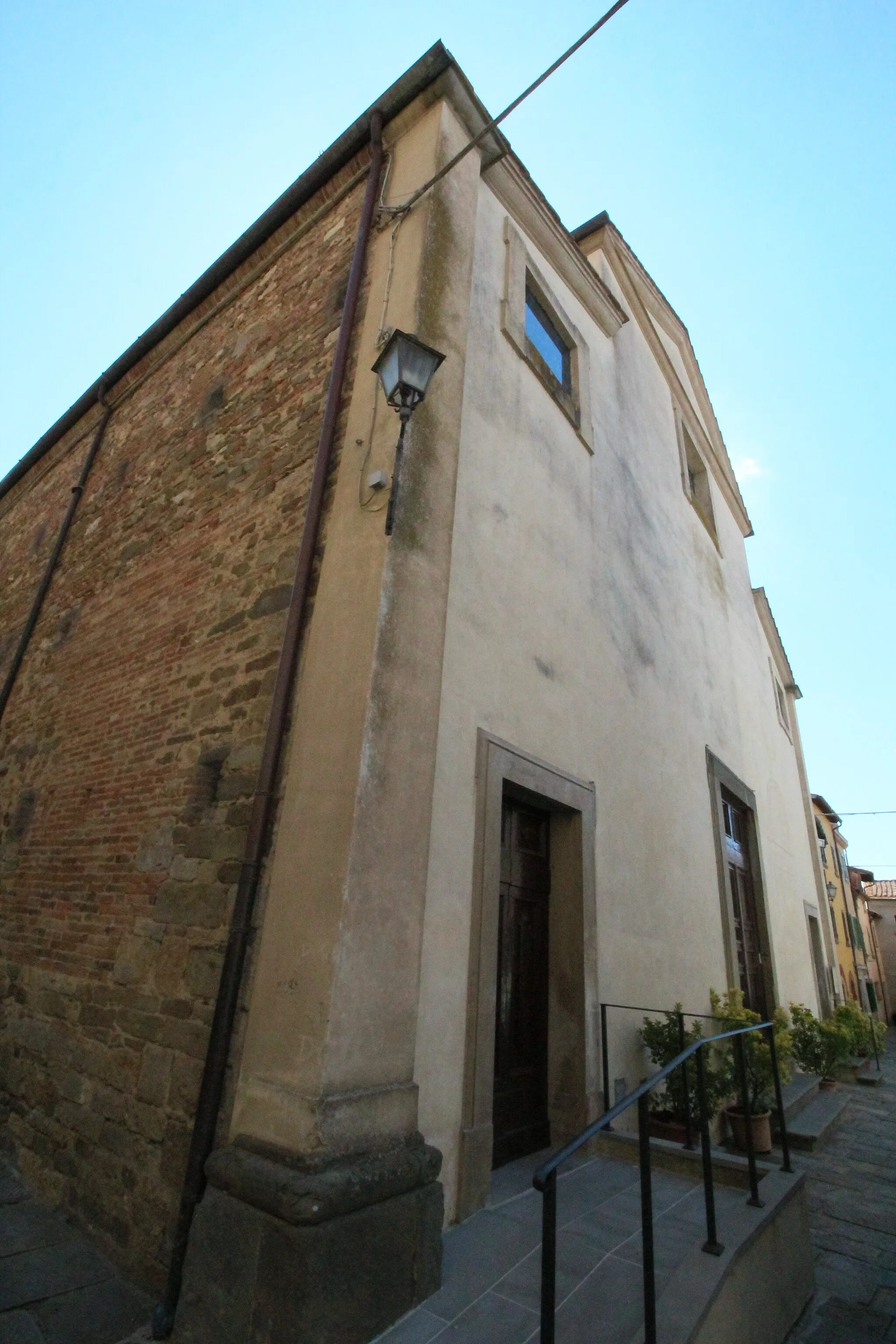 Photo showing: Church Chiesa dei Santi Stefano e Andrea, Marciano della Chiana, Valdichiana, Province of Arezzo, Tuscany, Italy