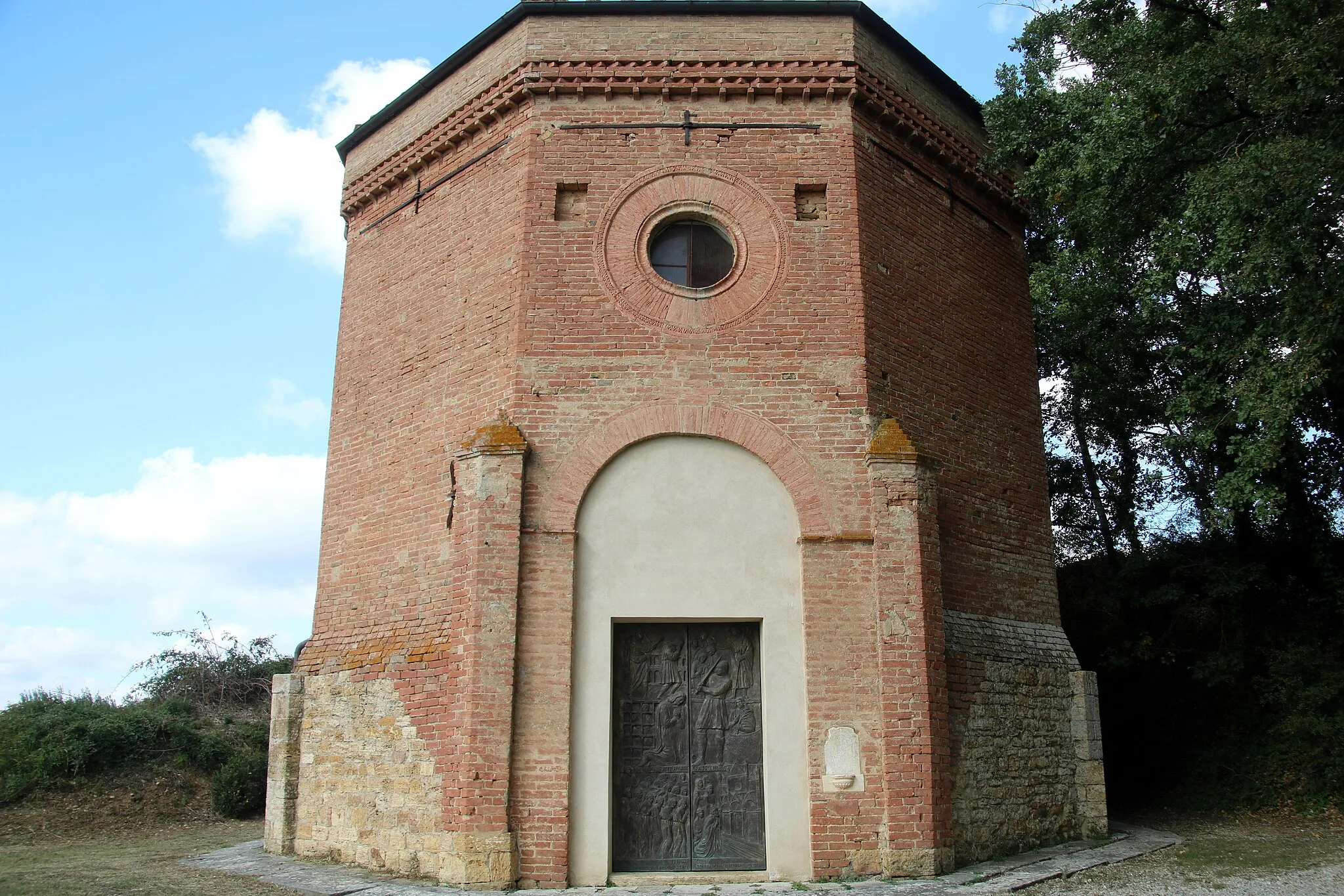 Photo showing: Cappella di Sant'Ansano a Dofàna (Castelnuovo Berardenga)