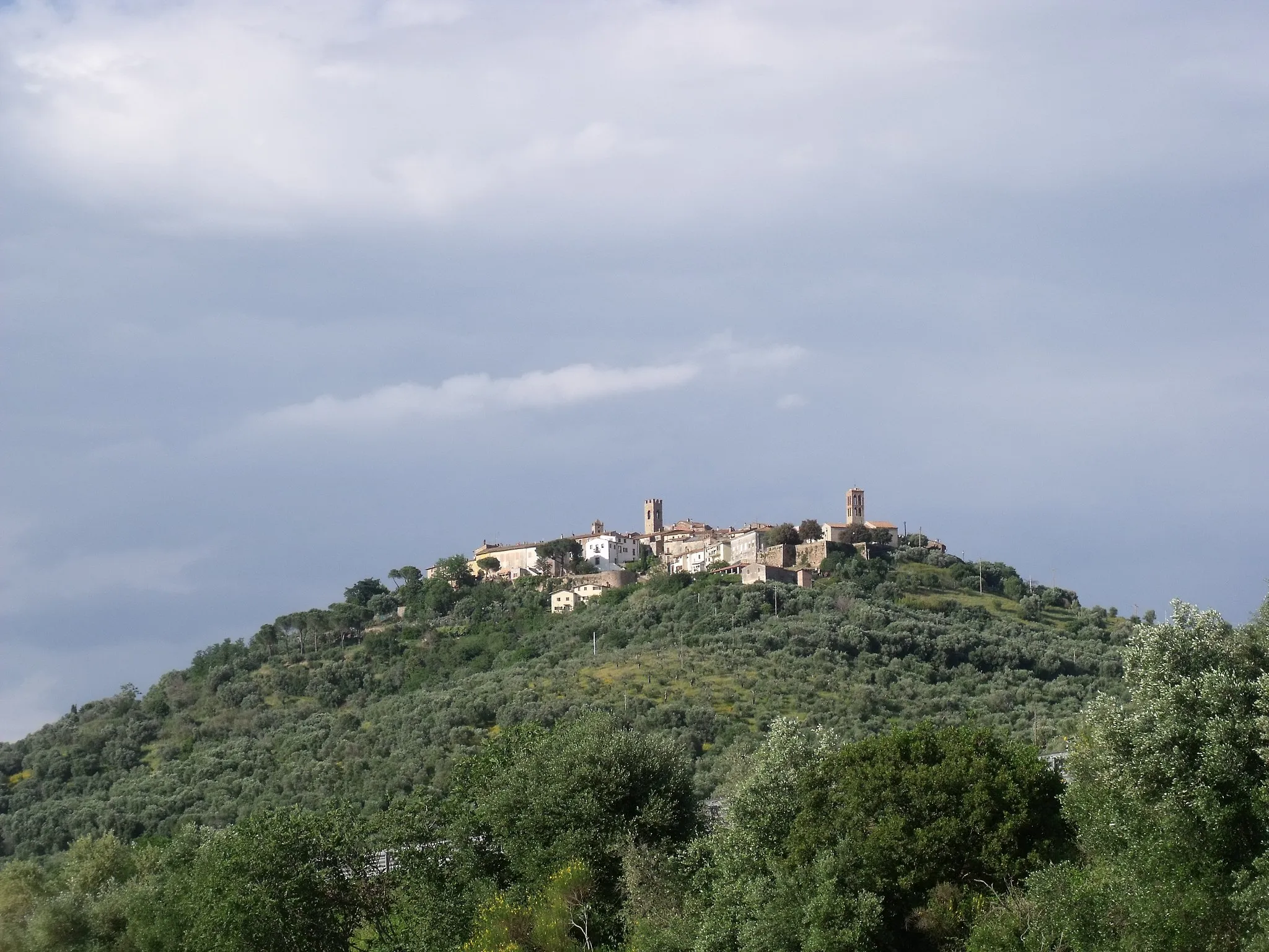 Photo showing: Panorama of Montepescali, hamlet of Grosseto, Maremma, Province of Grosseto, Tuscany, Italy