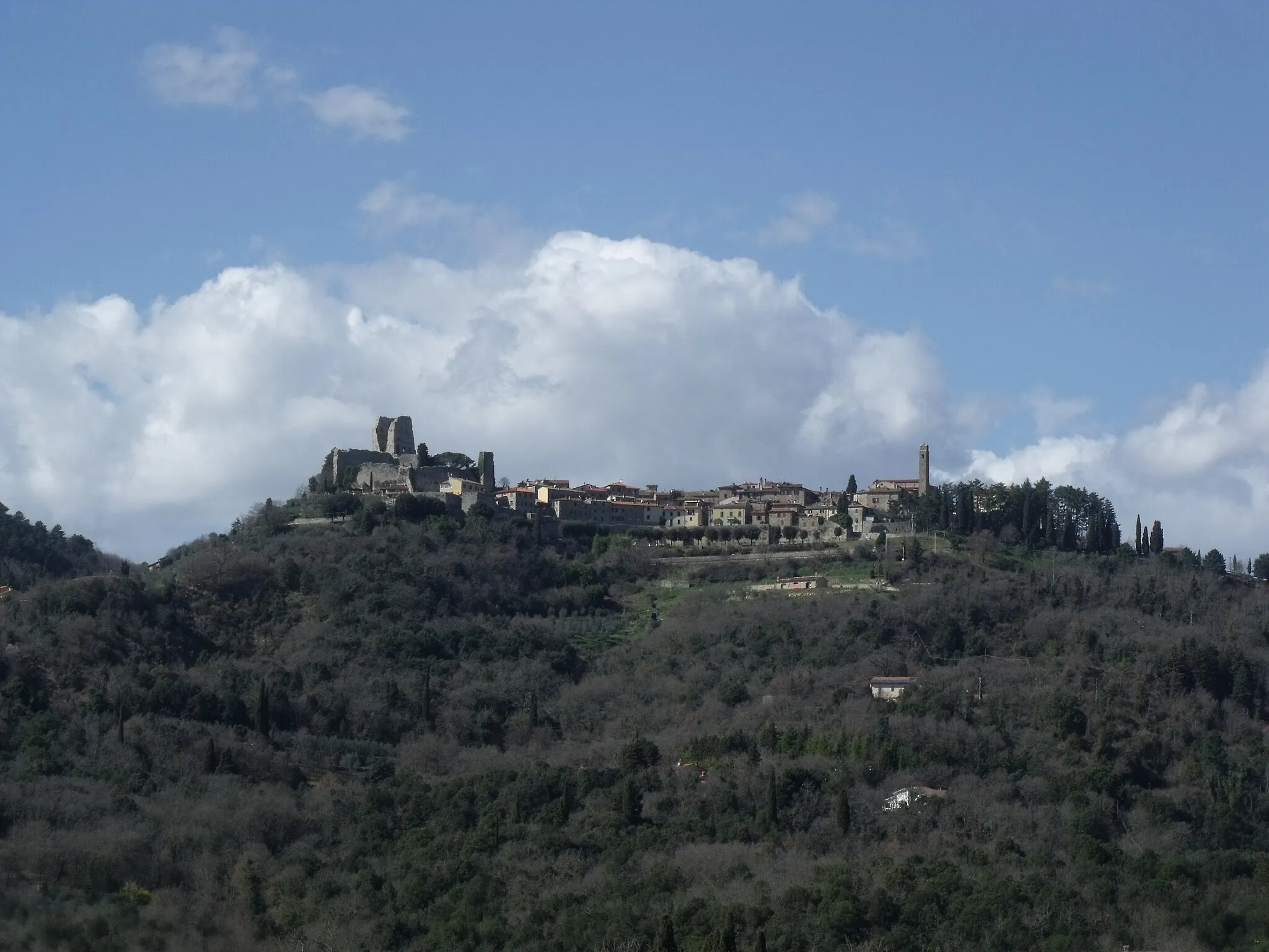 Photo showing: Panorama of Civitella in Val di Chiana, Province of Arezzo, Tucany, Italy