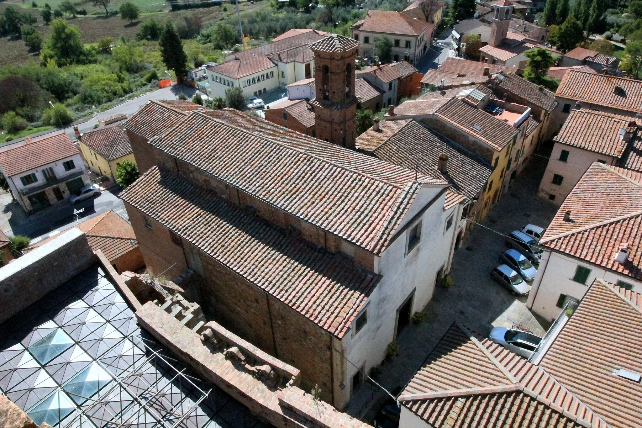 Photo showing: Church Chiesa dei Santi Stefano e Andrea, Marciano della Chiana, Valdichiana, Province of Arezzo, Tuscany, Italy