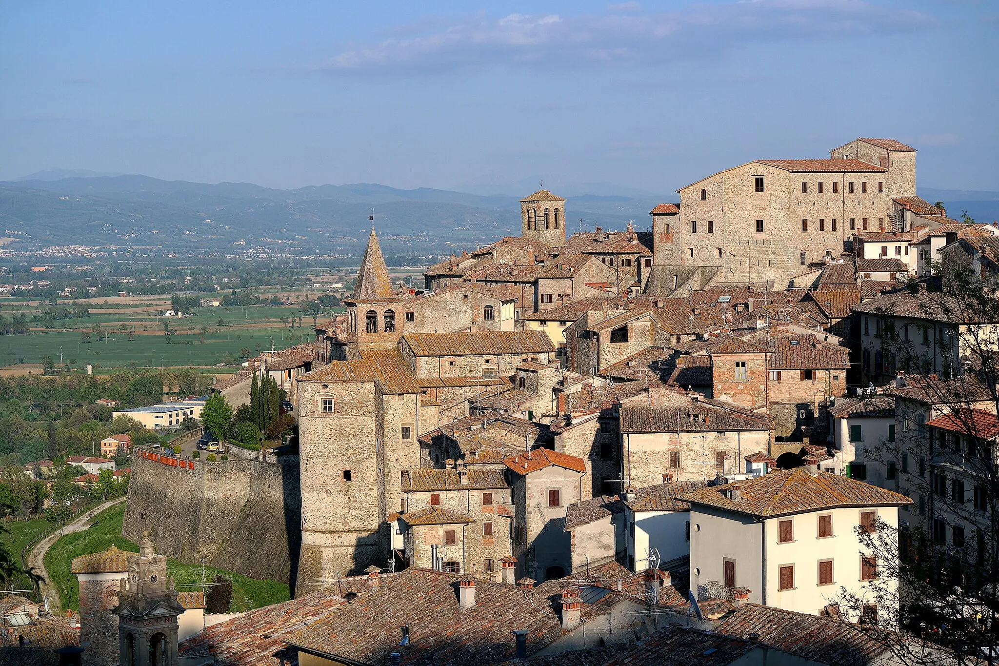 Photo showing: Veduta di Anghiari (Arezzo)