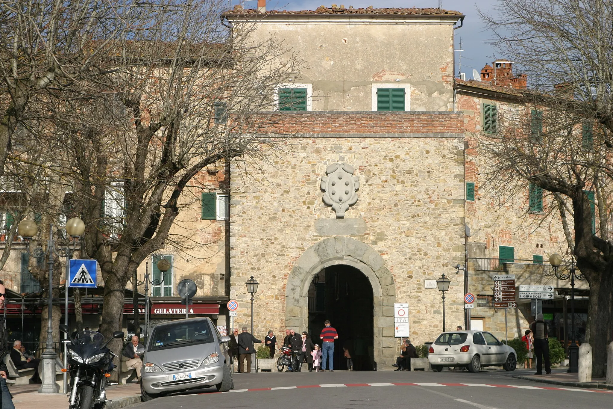 Photo showing: Lucignano, Porta San Giusto (Arezzo, Tuscany, Italy)