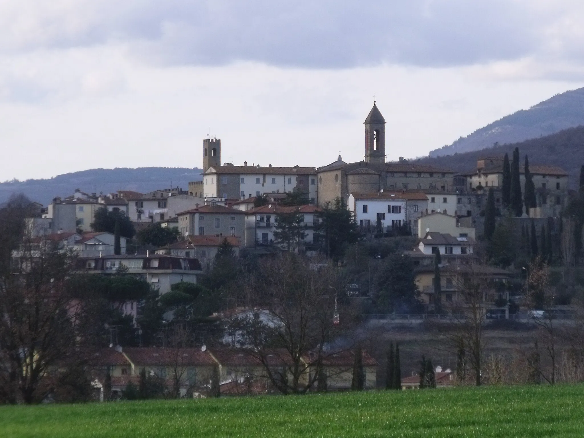 Photo showing: View of Castiglion Fibocchi, Province of Arezzo, Tuscany, Italy