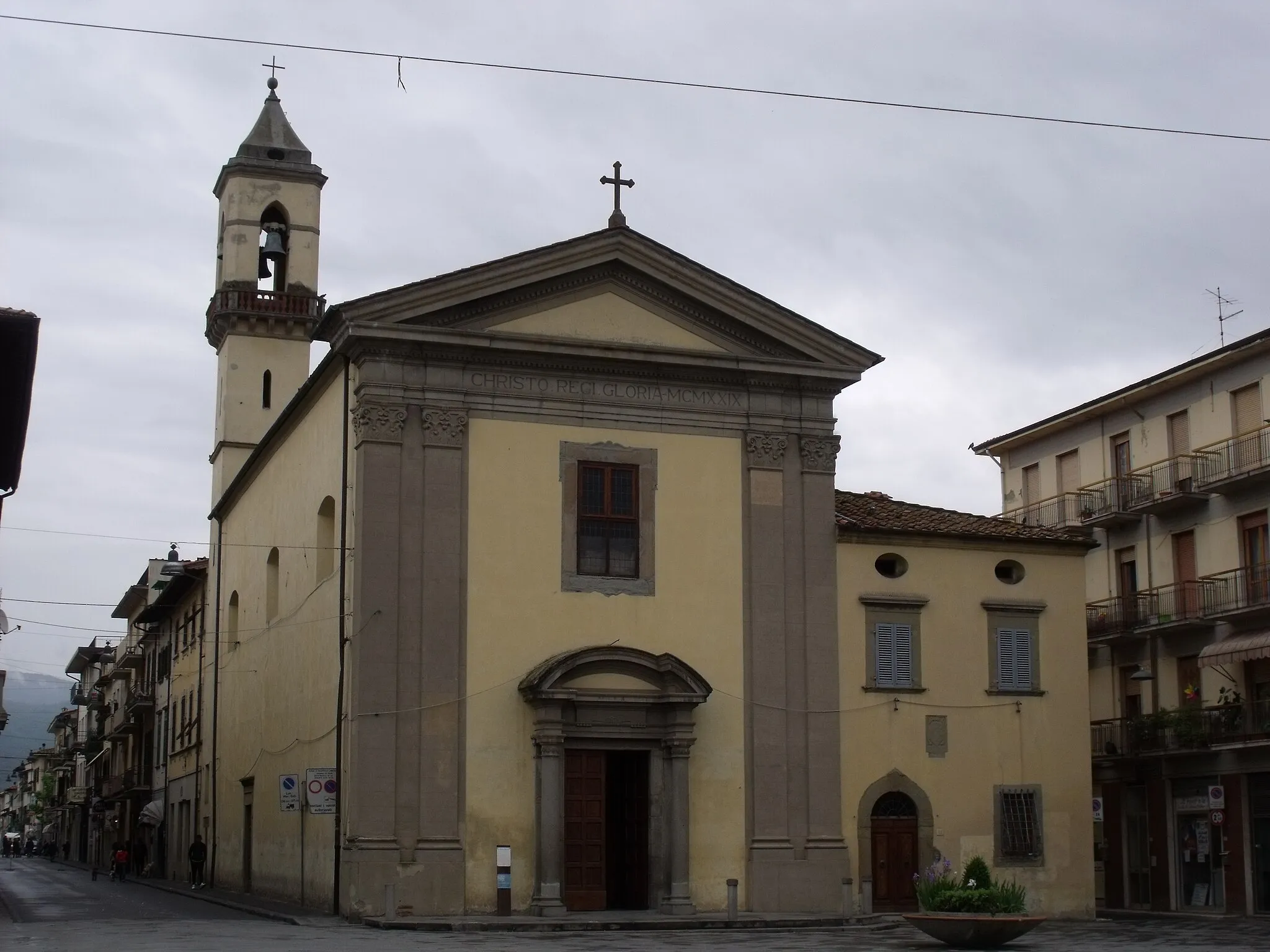 Photo showing: Church Arcipretura di Santa Maria in Terranuova Bracciolini, Valdarno, Province of Arezzo, Tuscany, Italy
