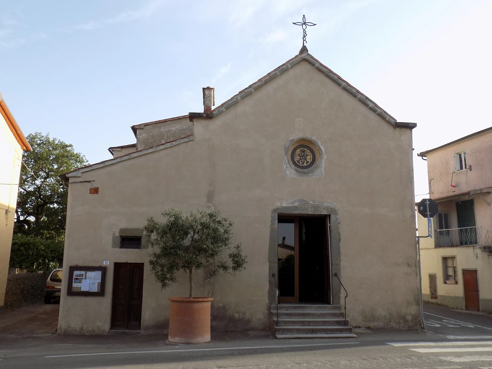 Photo showing: Santissimo Nome di Maria in Pancole, Scansano, Grosseto, Tuscany