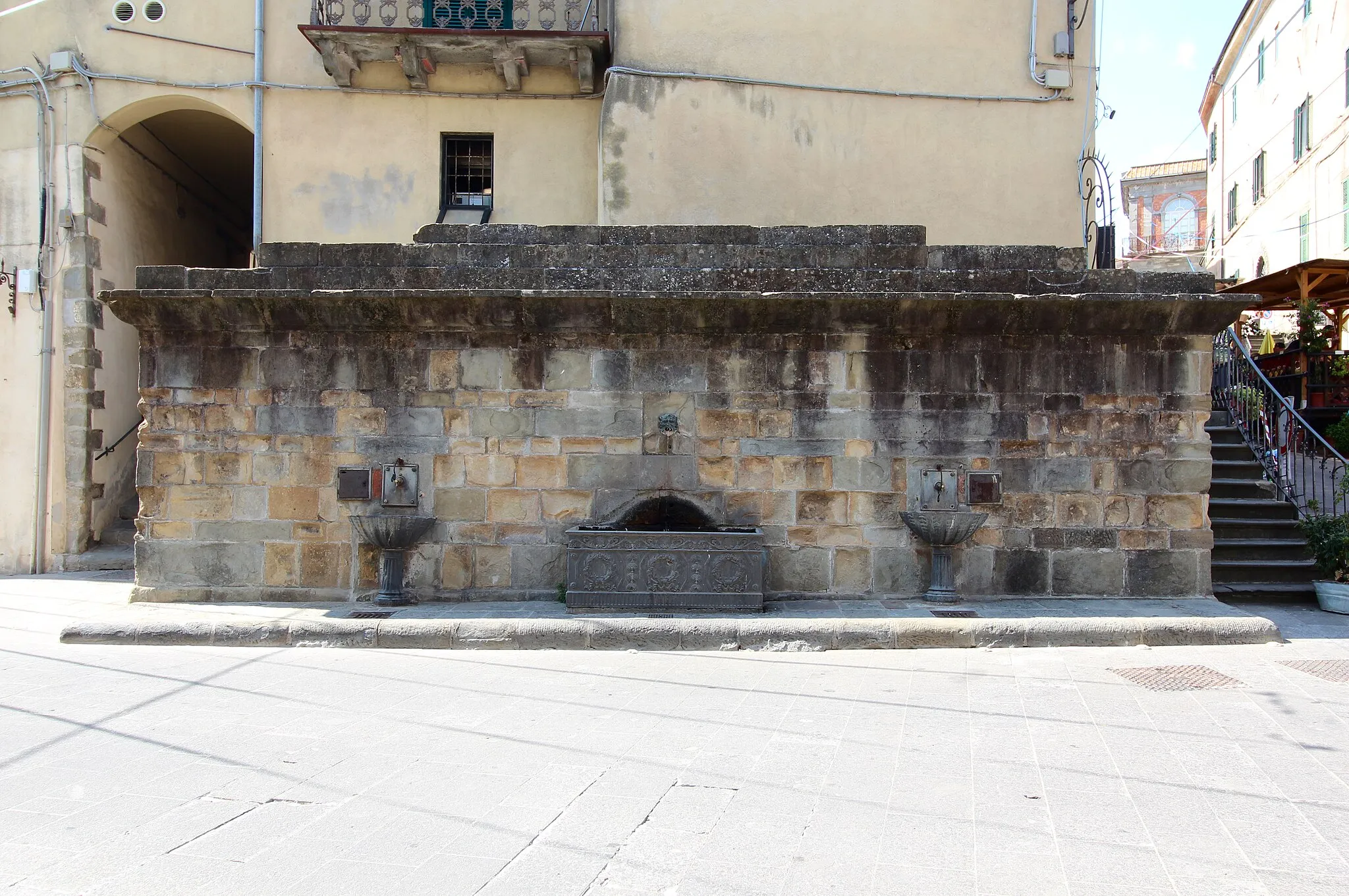 Photo showing: fountain of Scansano, Province of Grosseto, Tuscany, Italy