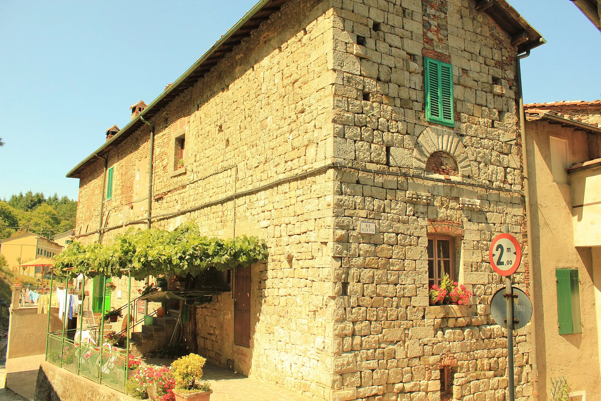 Photo showing: Old Cassero of Montieri