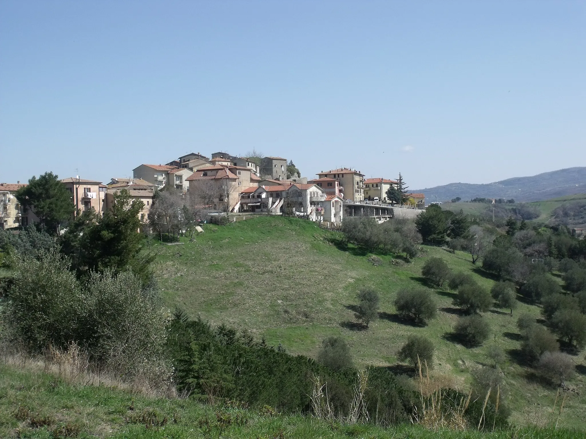 Photo showing: Panorama of Cinigiano, Province of Grosseto, Tuscany, Italy