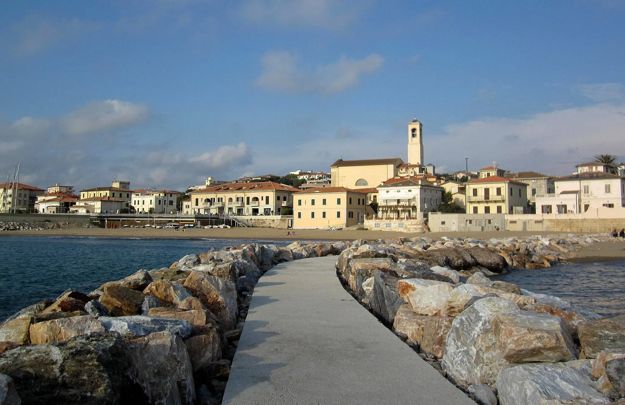 Photo showing: Veduta di San Vincenzo in Provincia di Livorno