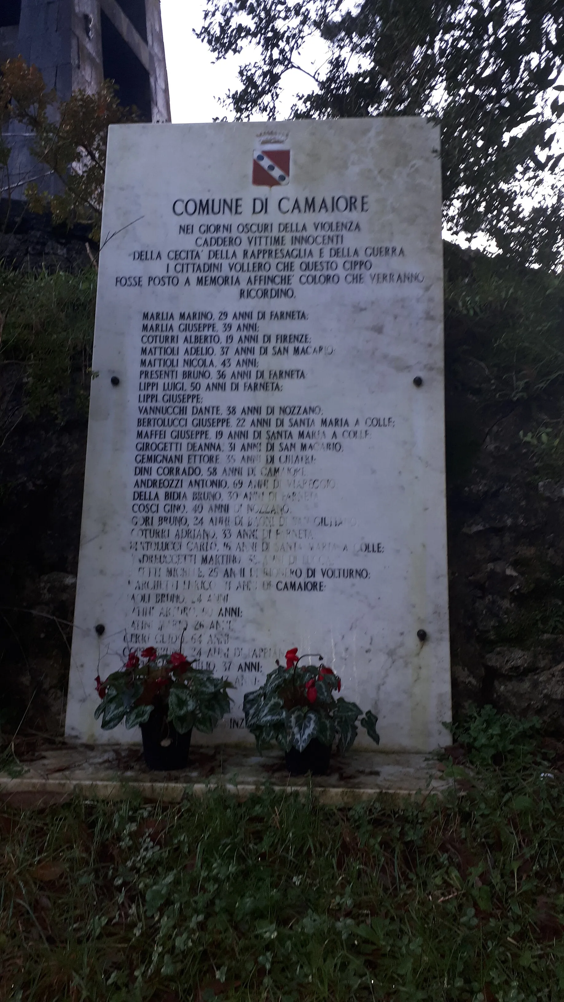 Photo showing: Monumento ai caduti