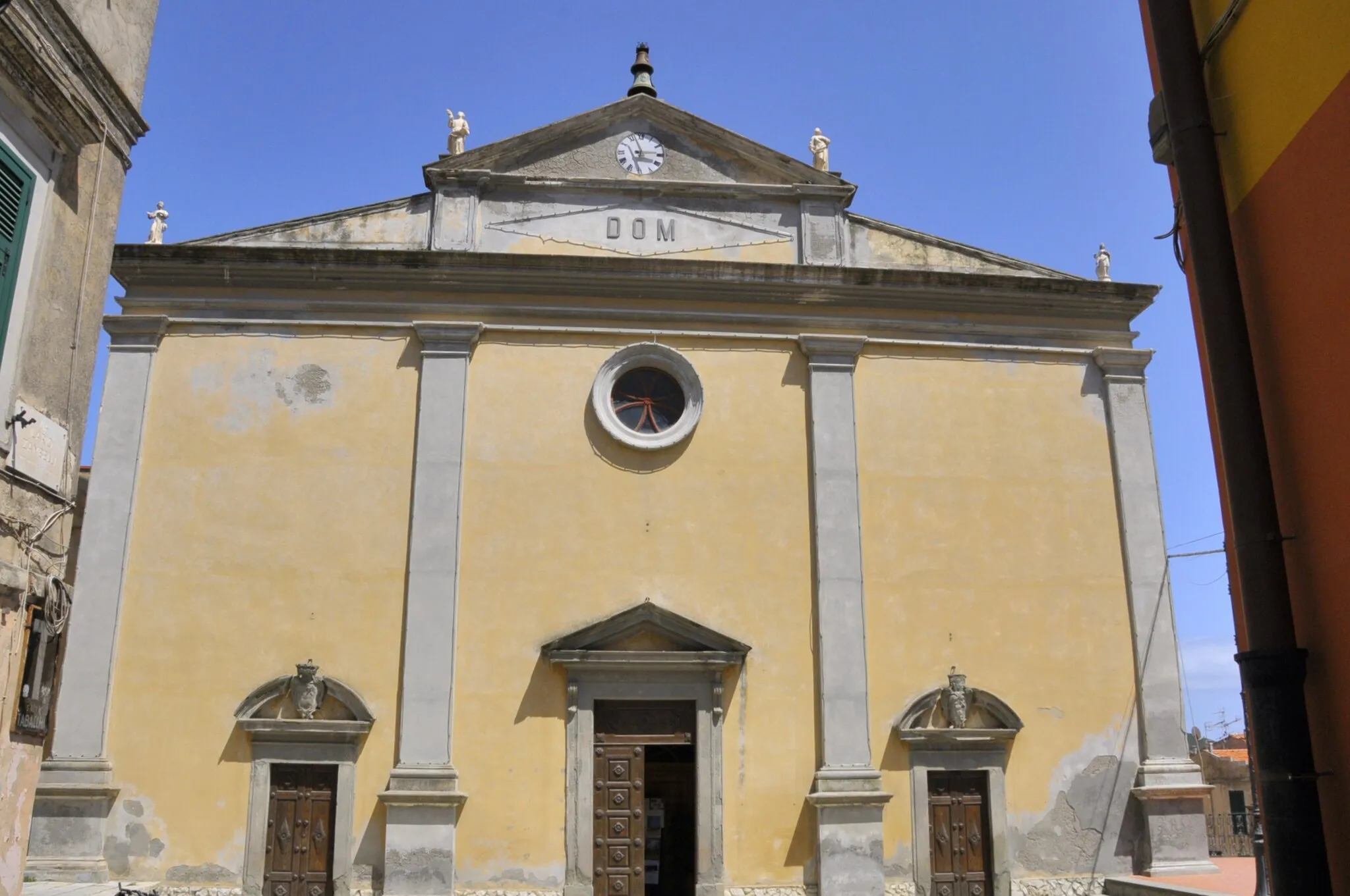 Photo showing: Rio nell'Elba, Chiesa di San Giacomo Apostolo, Fassade