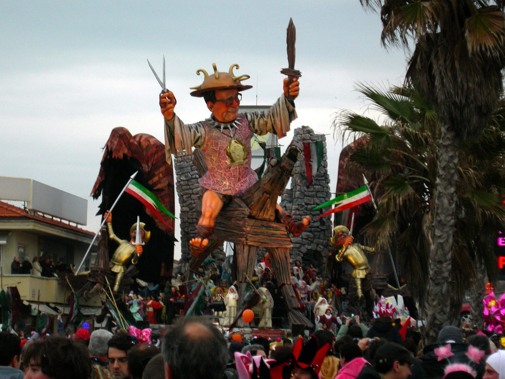 Photo showing: Viareggio Carnival 2007