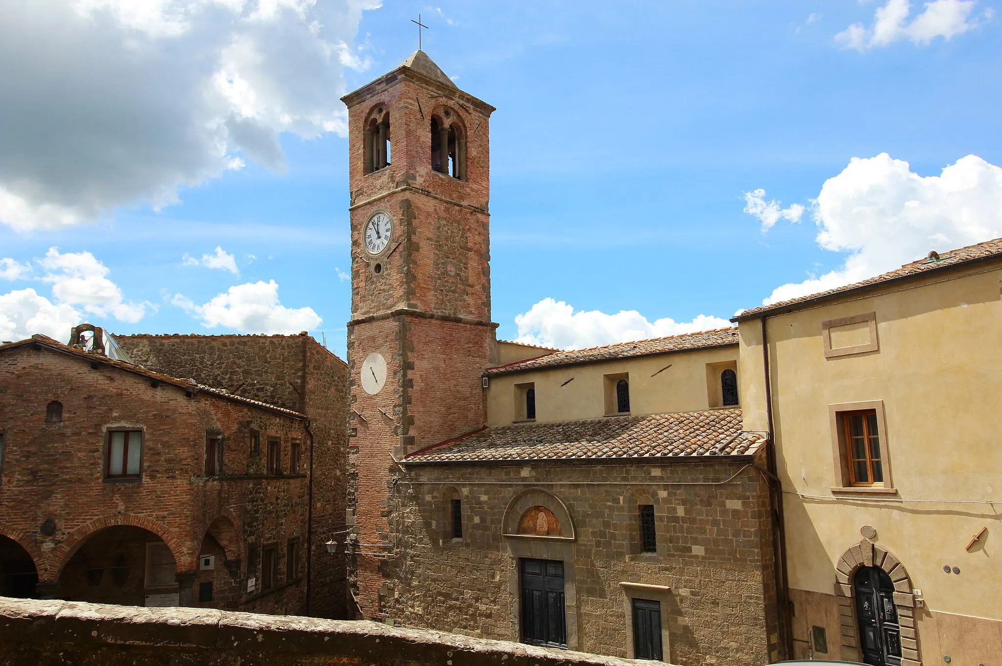 Photo showing: Church San Biagio, historical center of Montecatini Val di Cecina, Province of Pisa, Tuscany, Italy