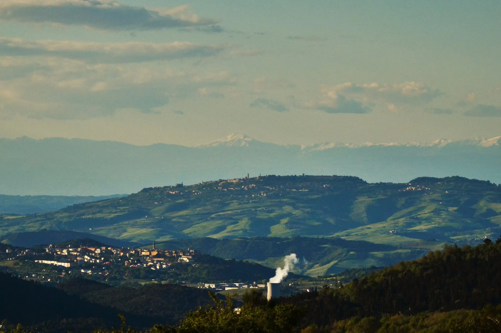 Photo showing: Pomarance e Volterra