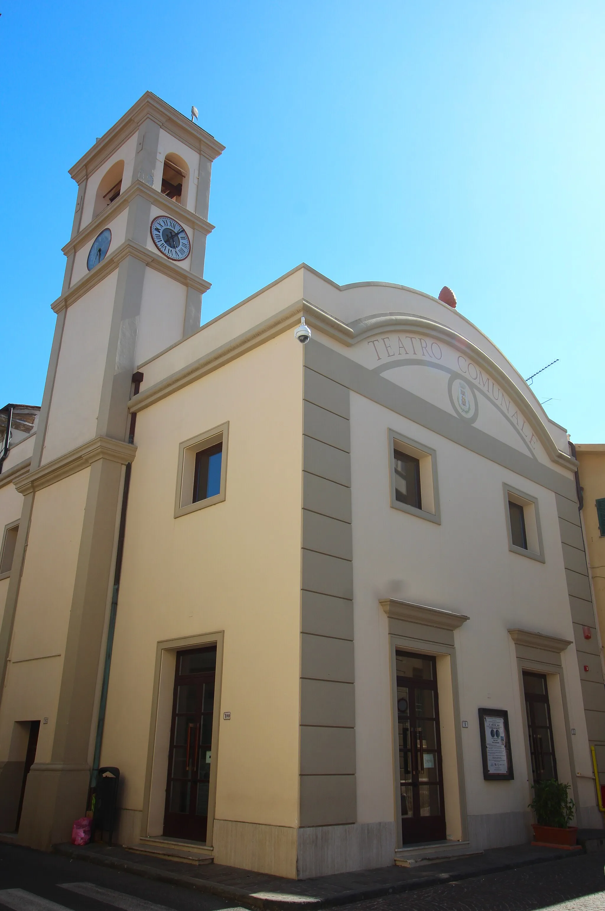 Photo showing: Teatro comunale di Fauglia, Province of Pisa, Tuscany, Italy