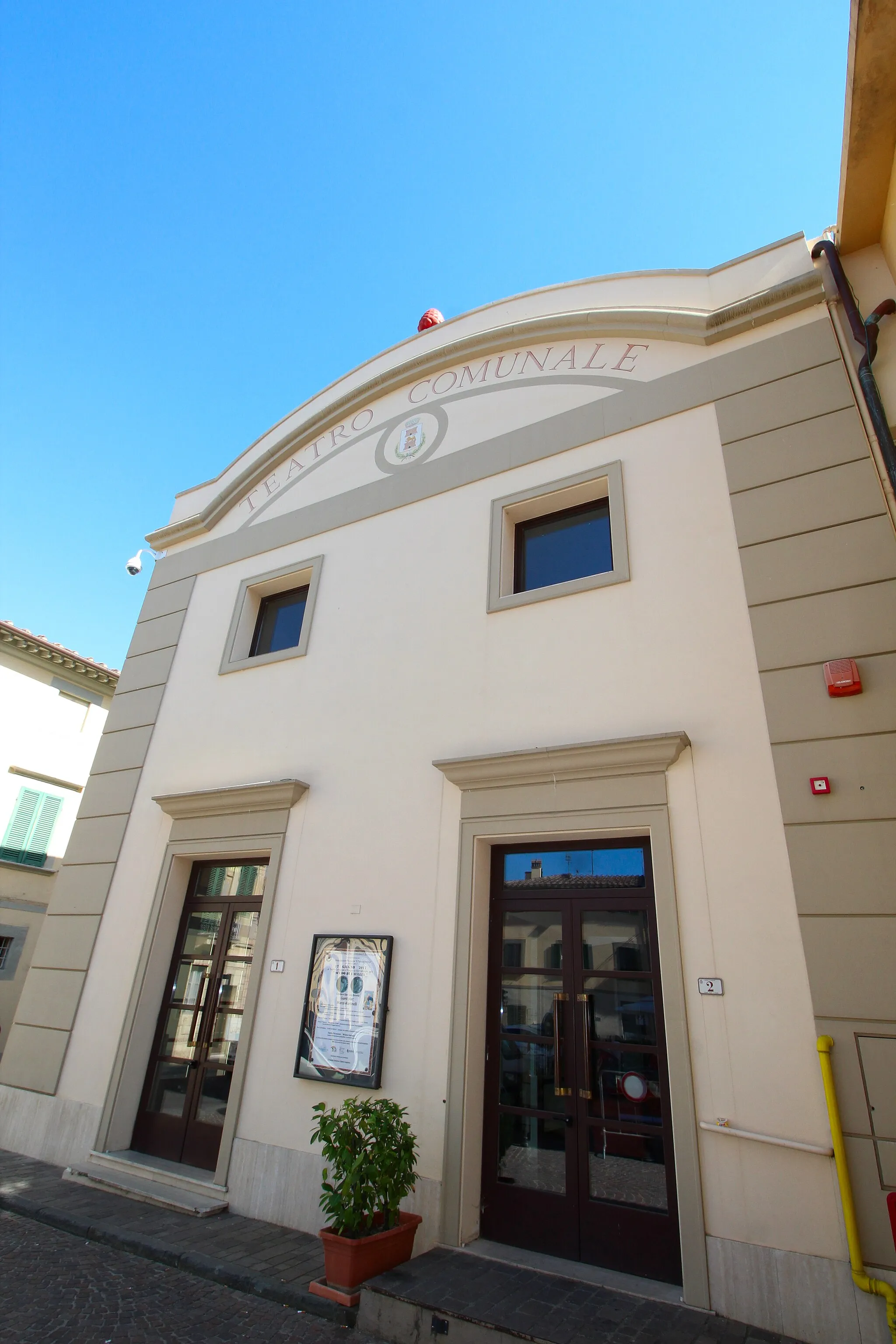 Photo showing: Teatro comunale di Fauglia, Province of Pisa, Tuscany, Italy