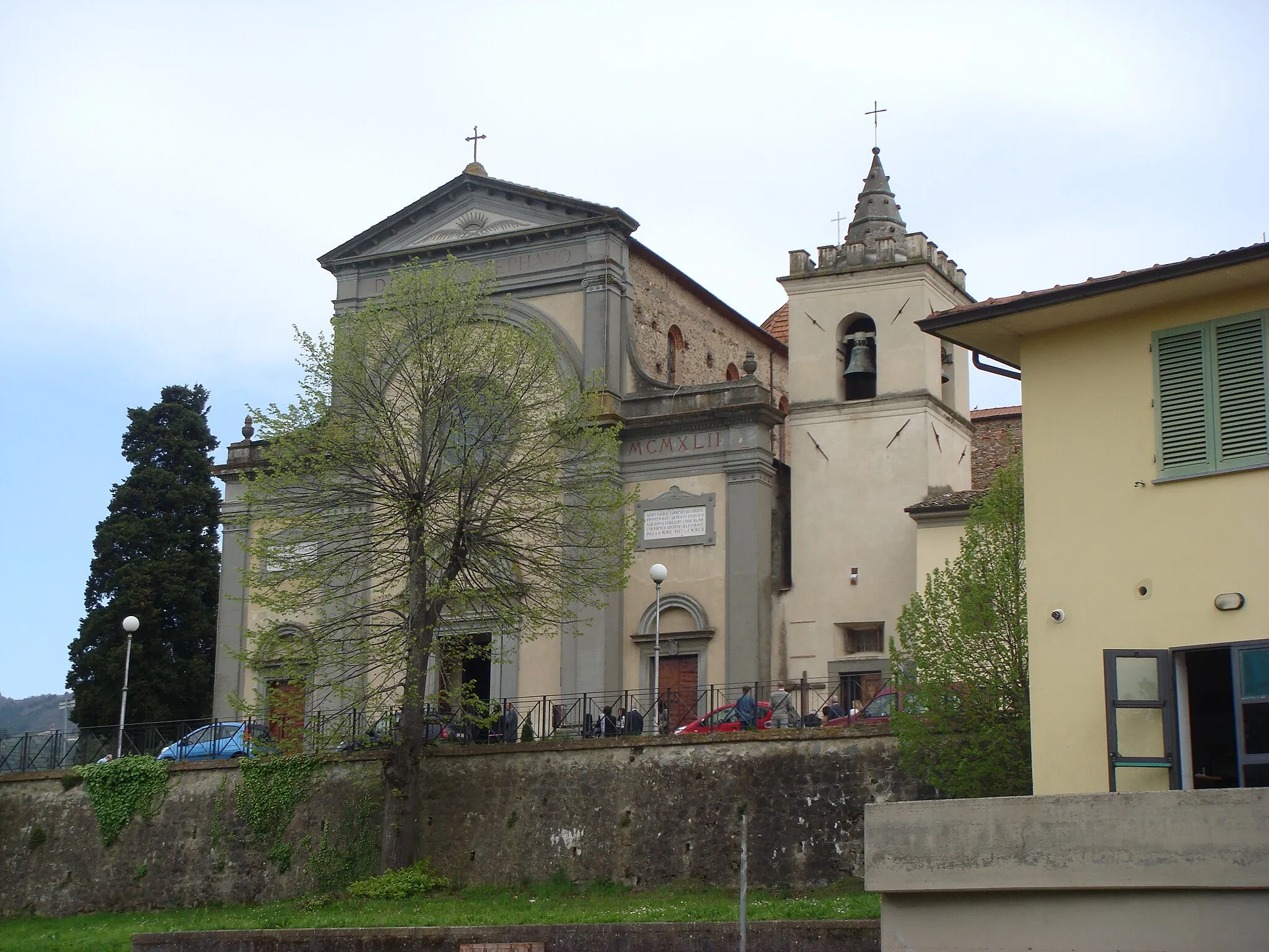 Photo showing: La chiesa di Santo Stefano a Lamporecchio (Provincia di Pistoia, Italia)