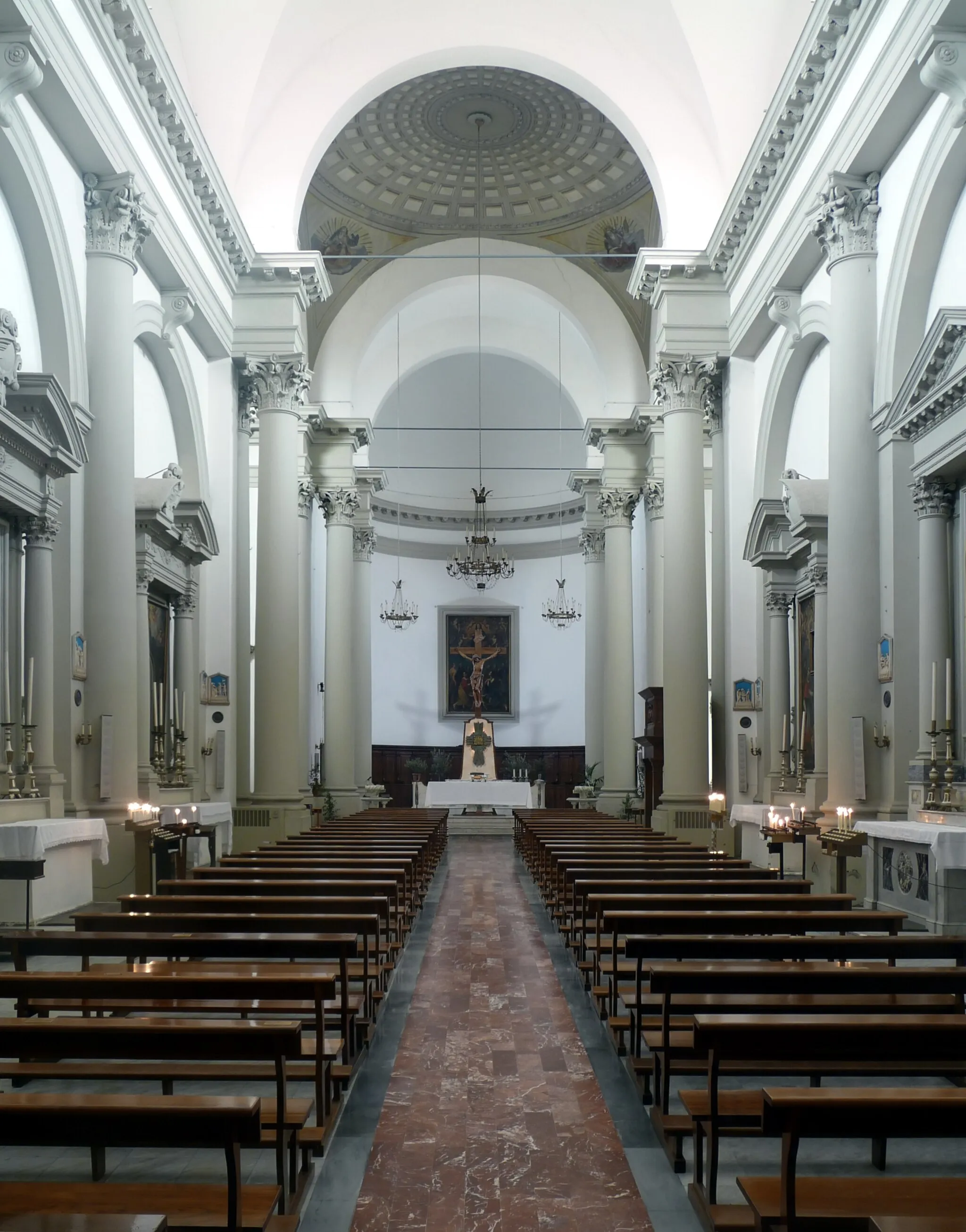 Photo showing: Church "Santa Maria della Neve", Chiesina Uzzanese, Province Pistoia, Tuscany, Italy