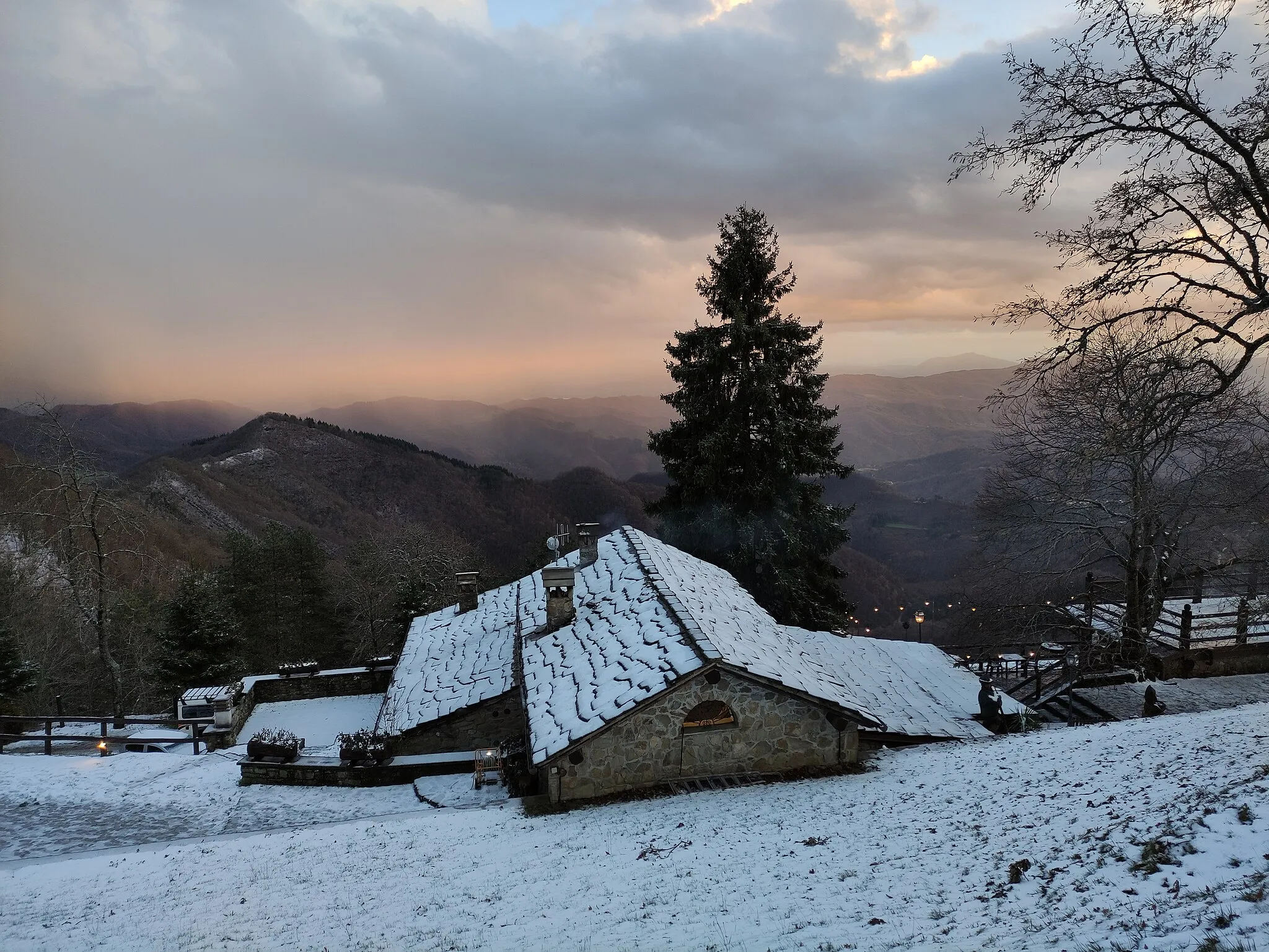 Photo showing: Poggio di Petto, dicembre 2021