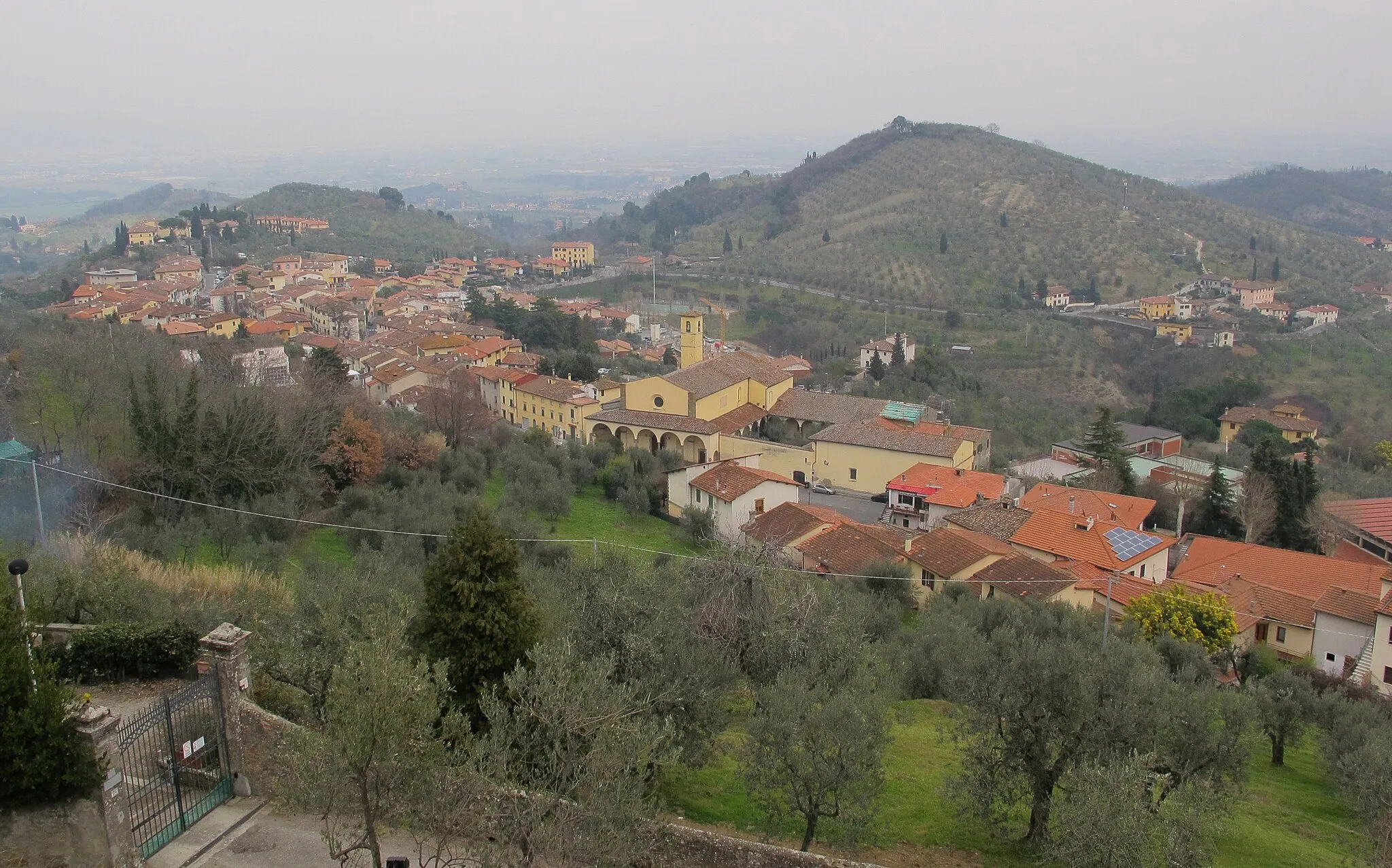 Photo showing: Carmignano, veduta dalla rocca