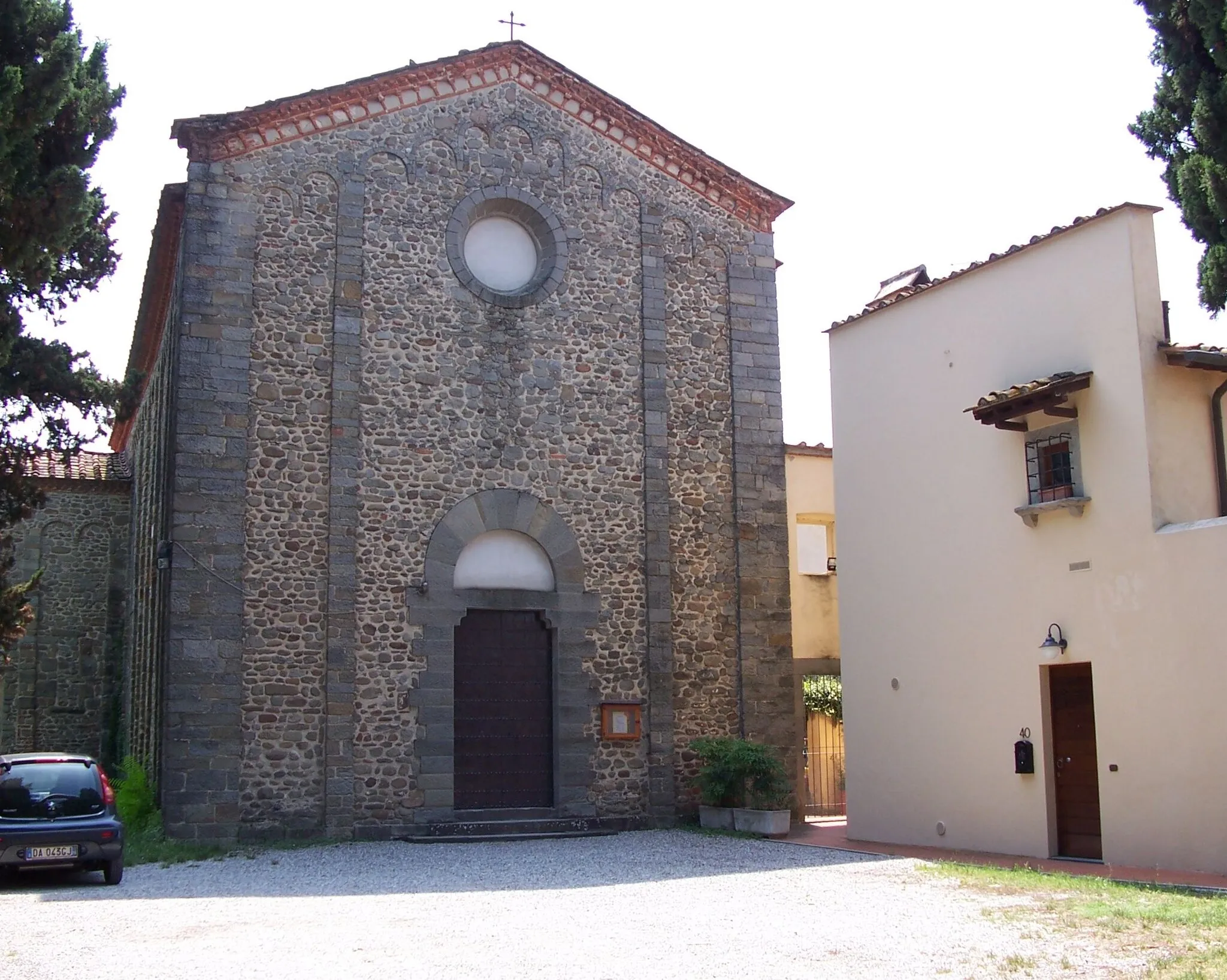 Photo showing: Badia, Abbazia di San Salvatore in Agna, Montale PT