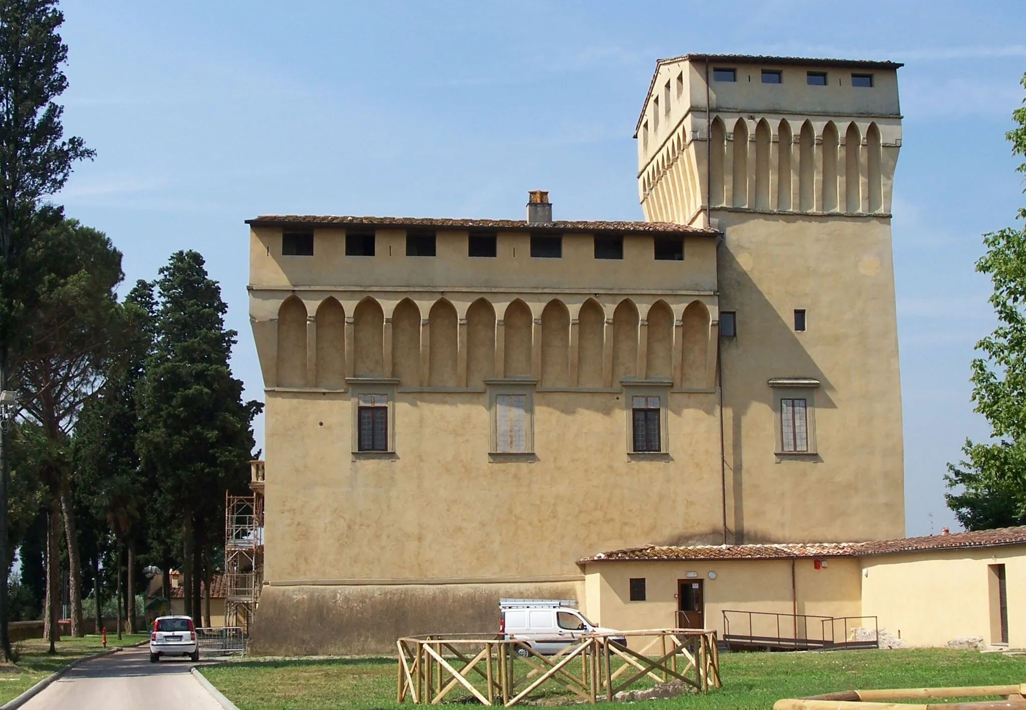 Photo showing: Castello della Smilea a Montale PT
