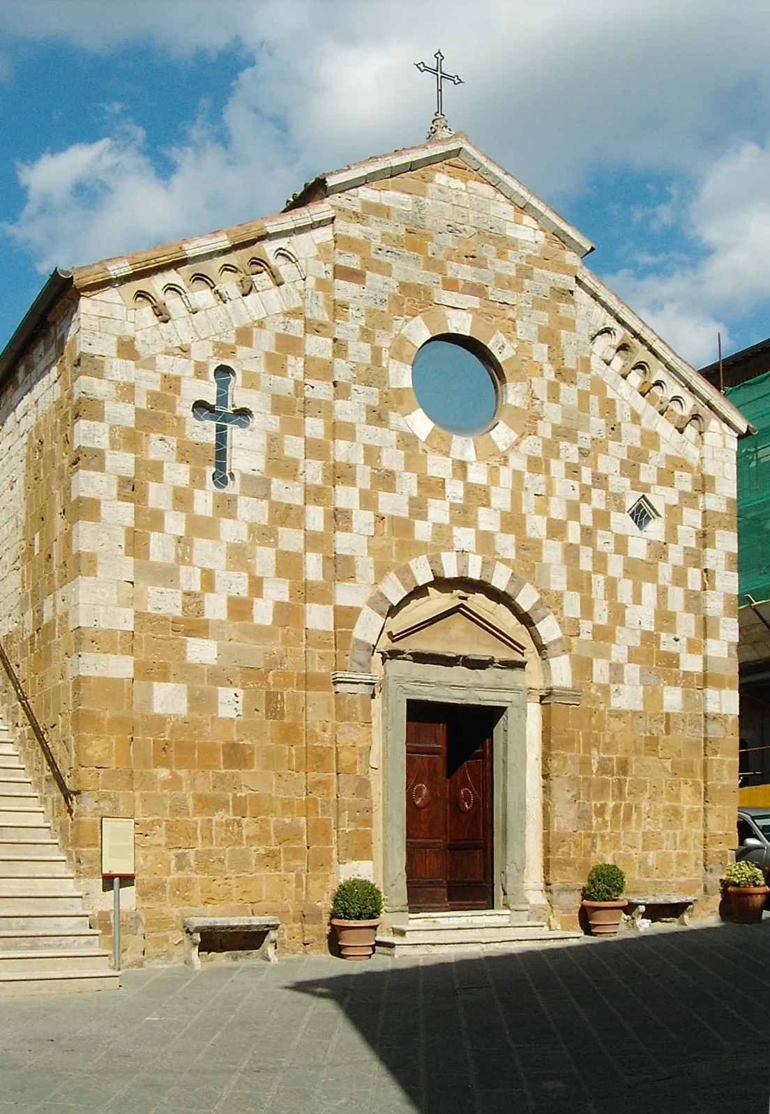 Photo showing: Chiesa in Trequanda, provincia di Siena
