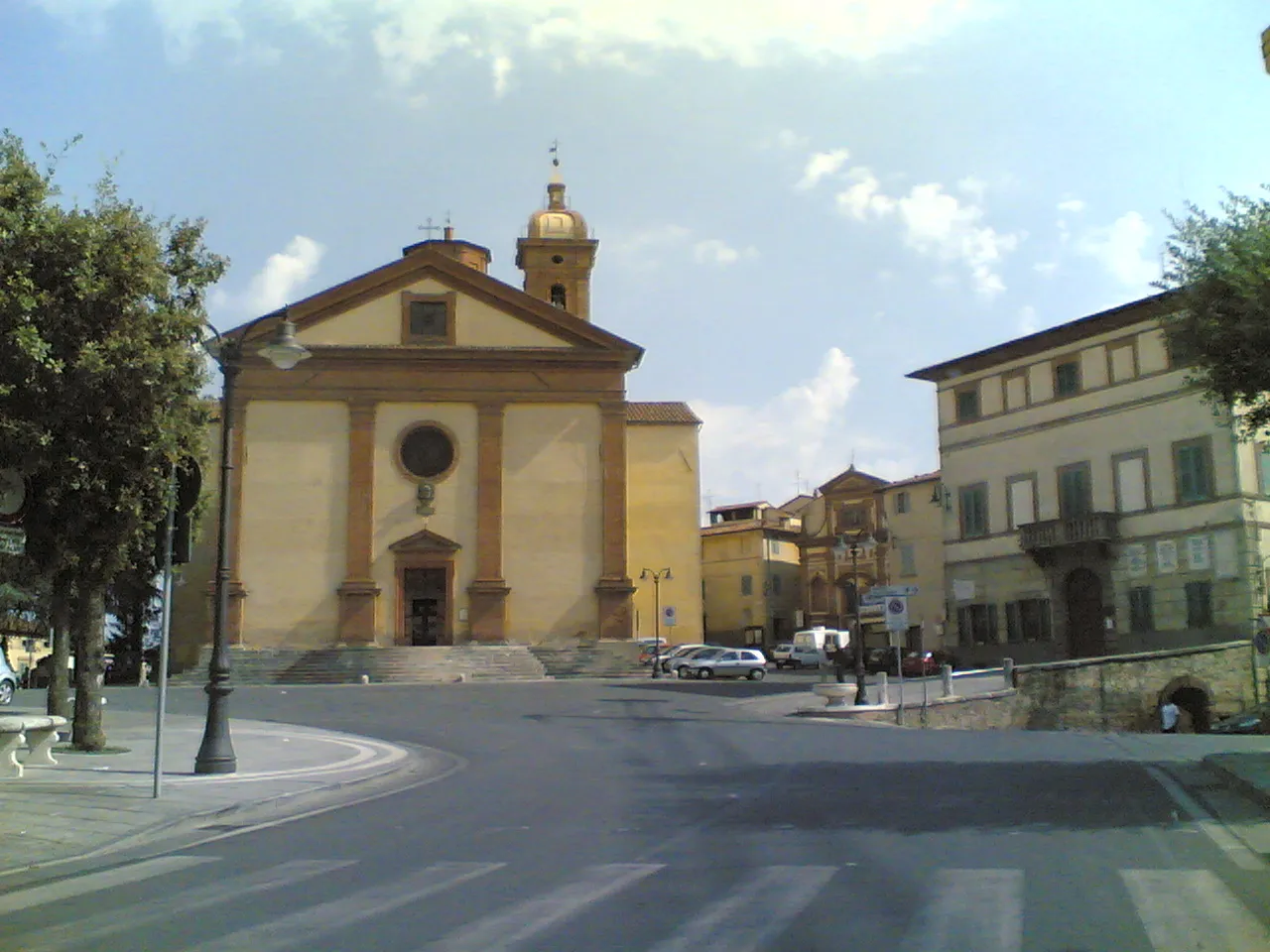 Photo showing: "Collegiata" church, Sinalunga (Siena, Italy)