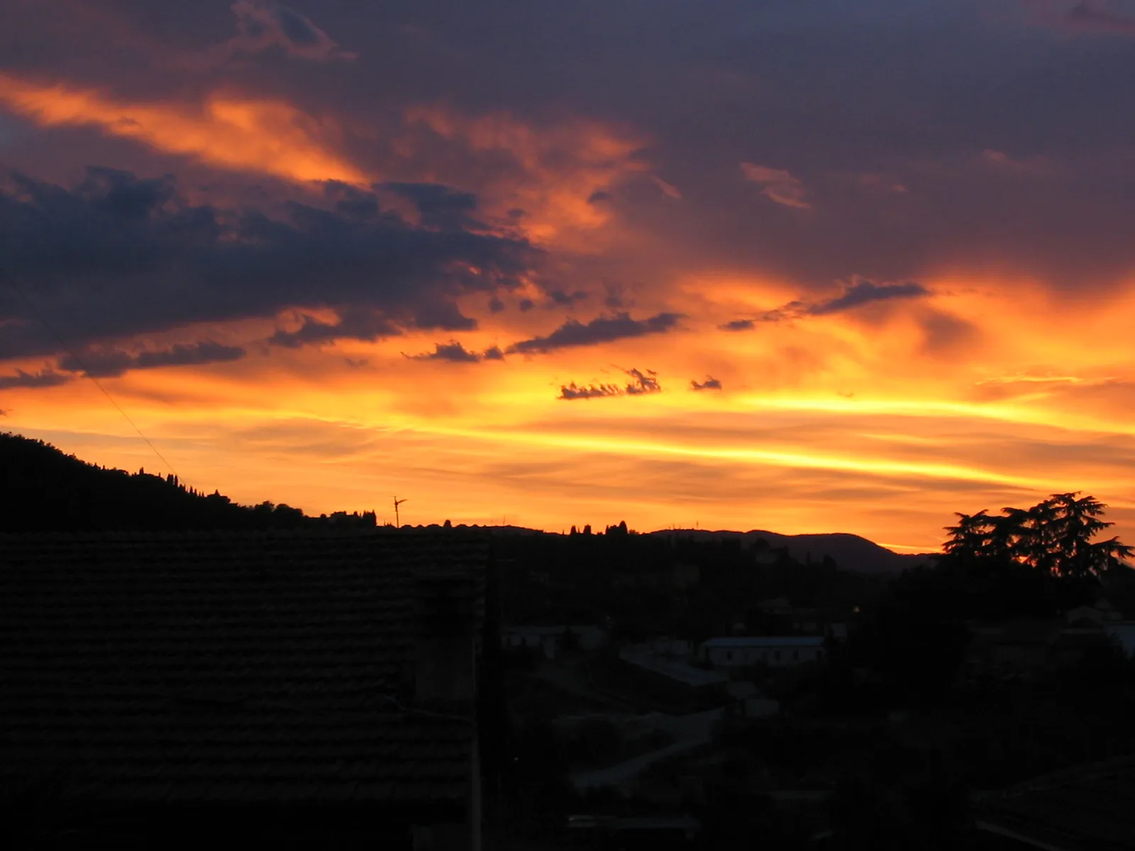 Photo showing: Tramonto su San Martino a Gangalandi