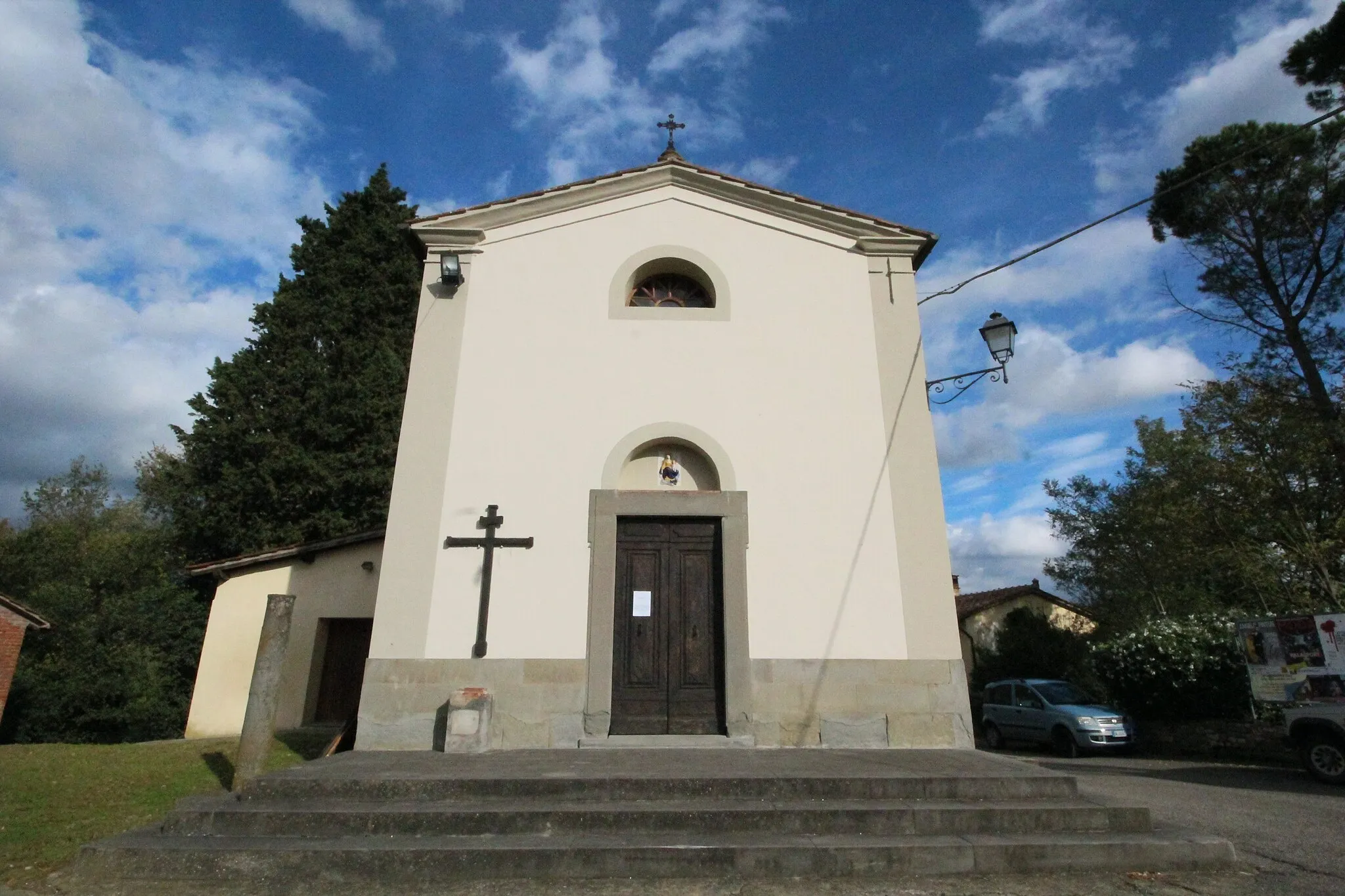 Photo showing: Church Santi Filippo e Giacomo, Tasso, hamlet of Terranuova Bracciolini, Province of Arezzo, Tuscany, Italy