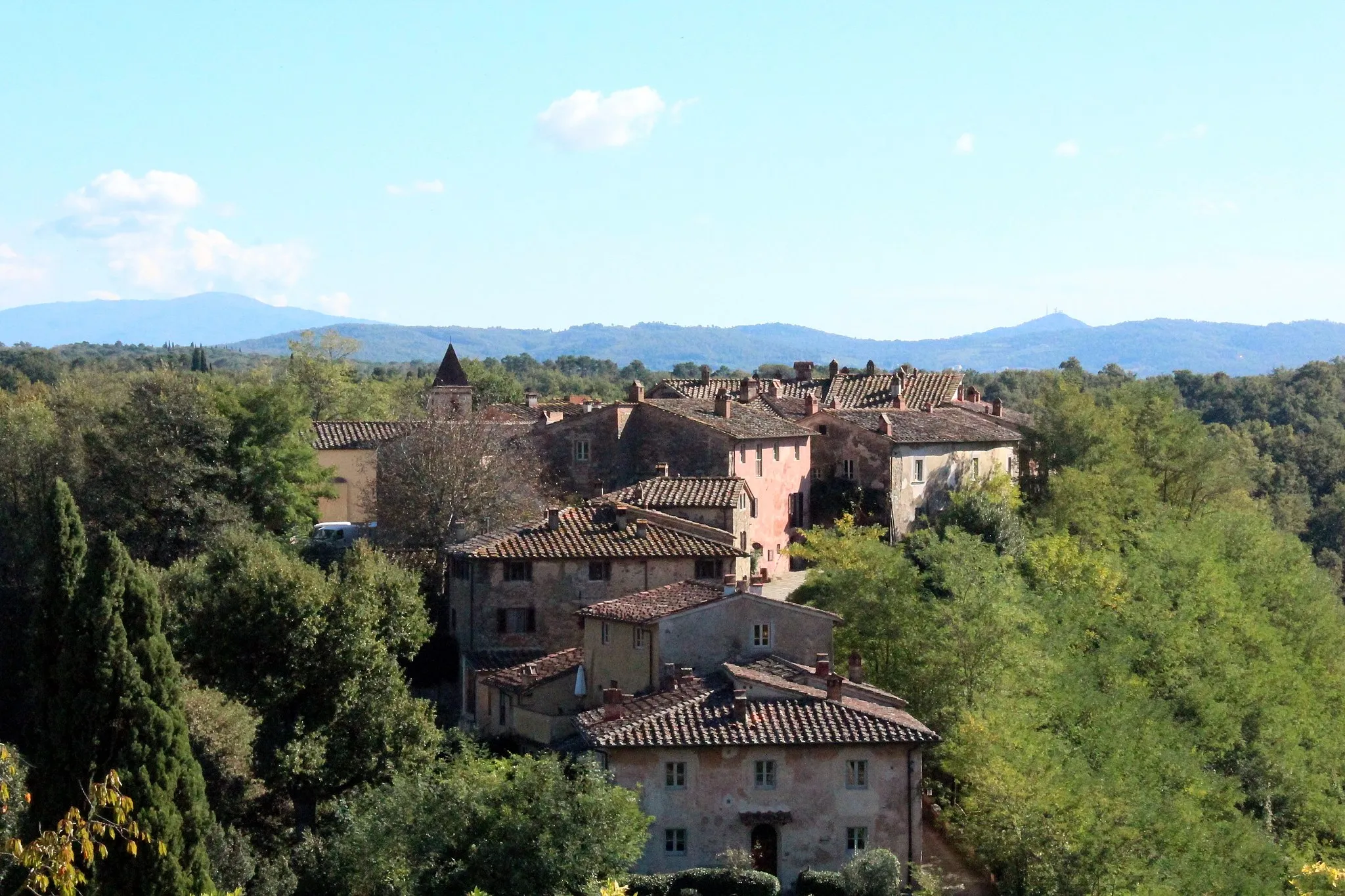 Photo showing: Il Borro, Village of Loro Ciuffenna, Valdarno, Province of Arezzo, Tuscany, Italy
