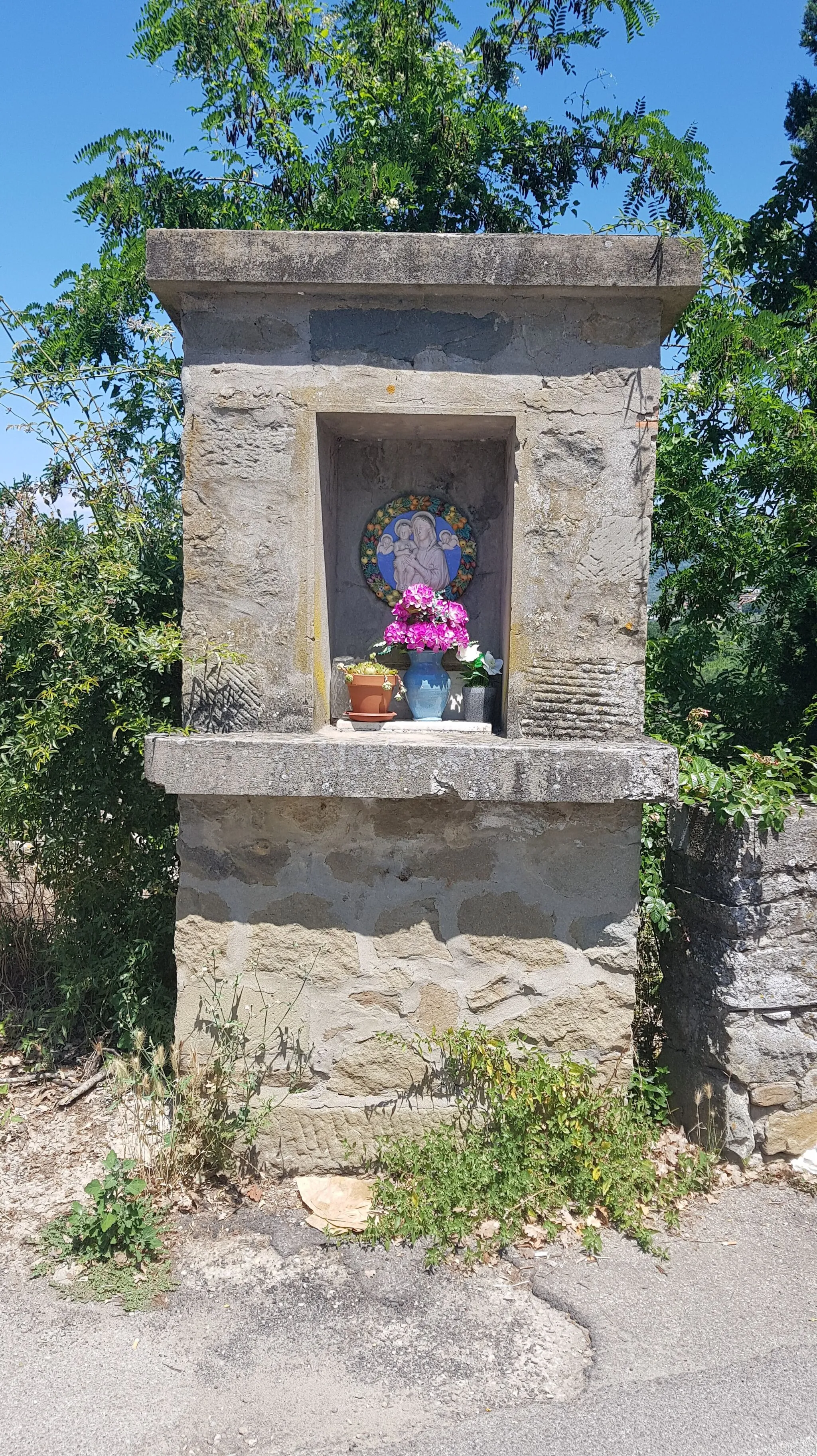 Photo showing: Edicola Strada di Piantravigne