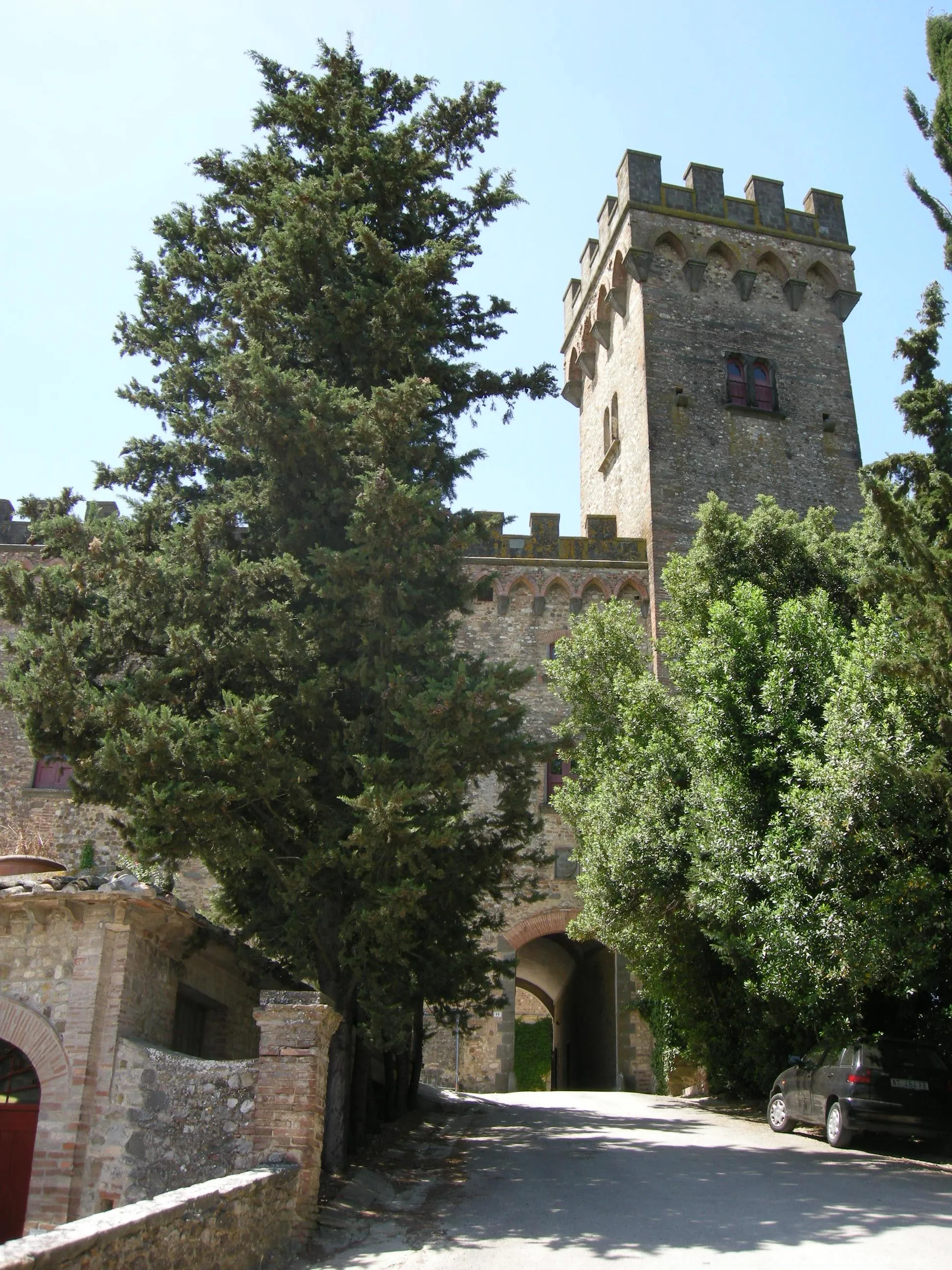 Photo showing: Castello di poppiano