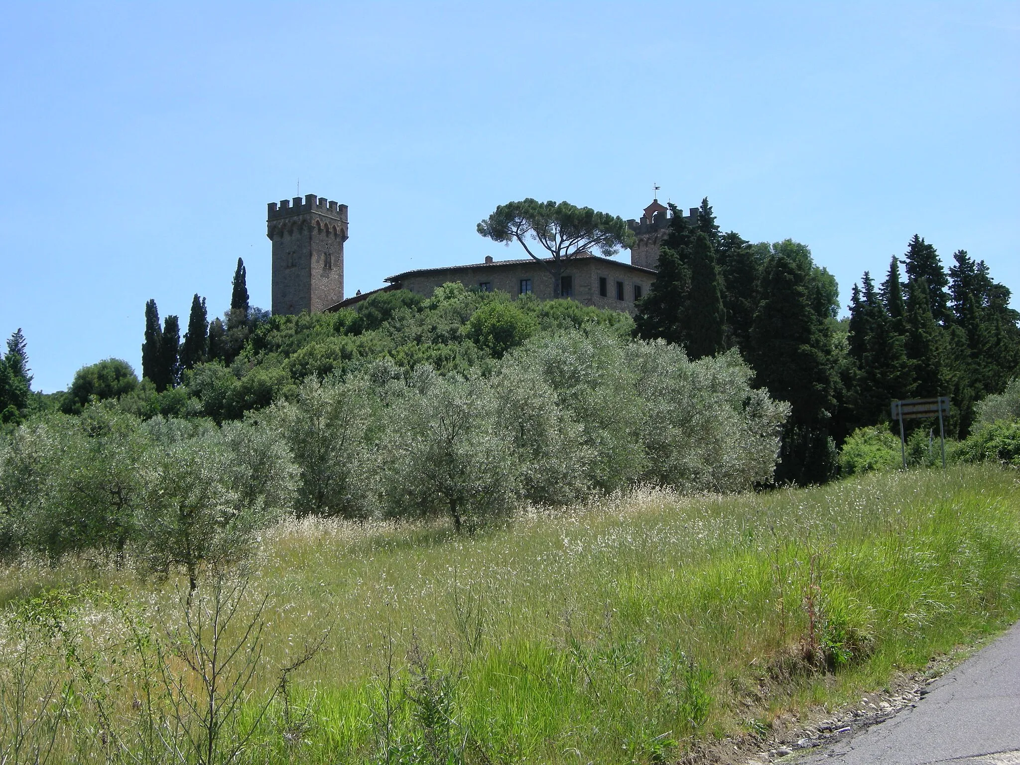 Photo showing: Castello di poppiano