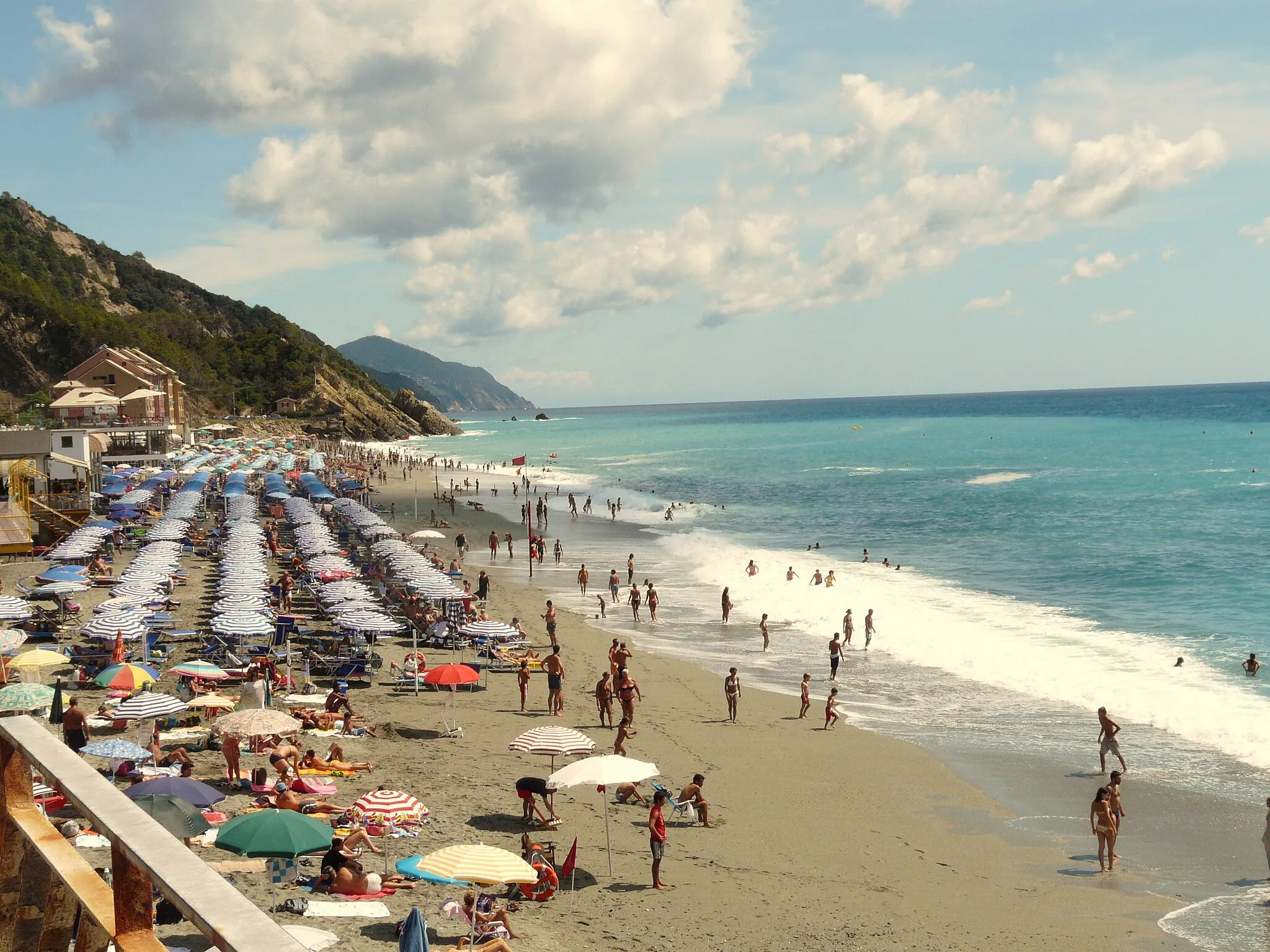 Photo showing: Spiaggia di Deiva Marina, Liguria, Italia
