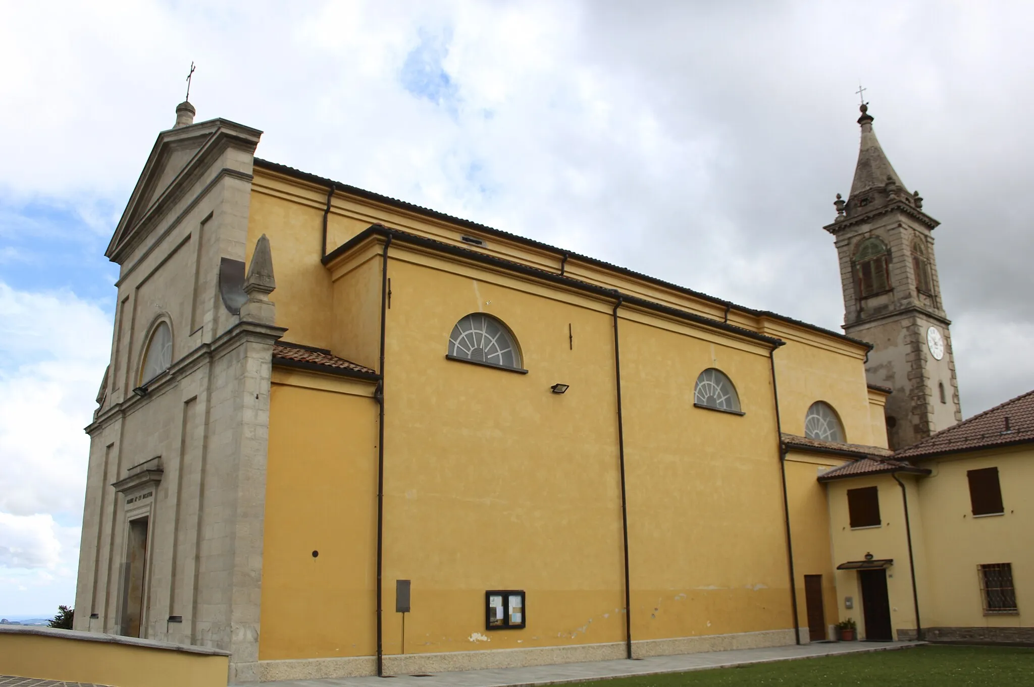 Photo showing: Church San Giovanni Evangelista, Monzuno, metropolitan city of Bologna, Emilia-Romagna, Italy