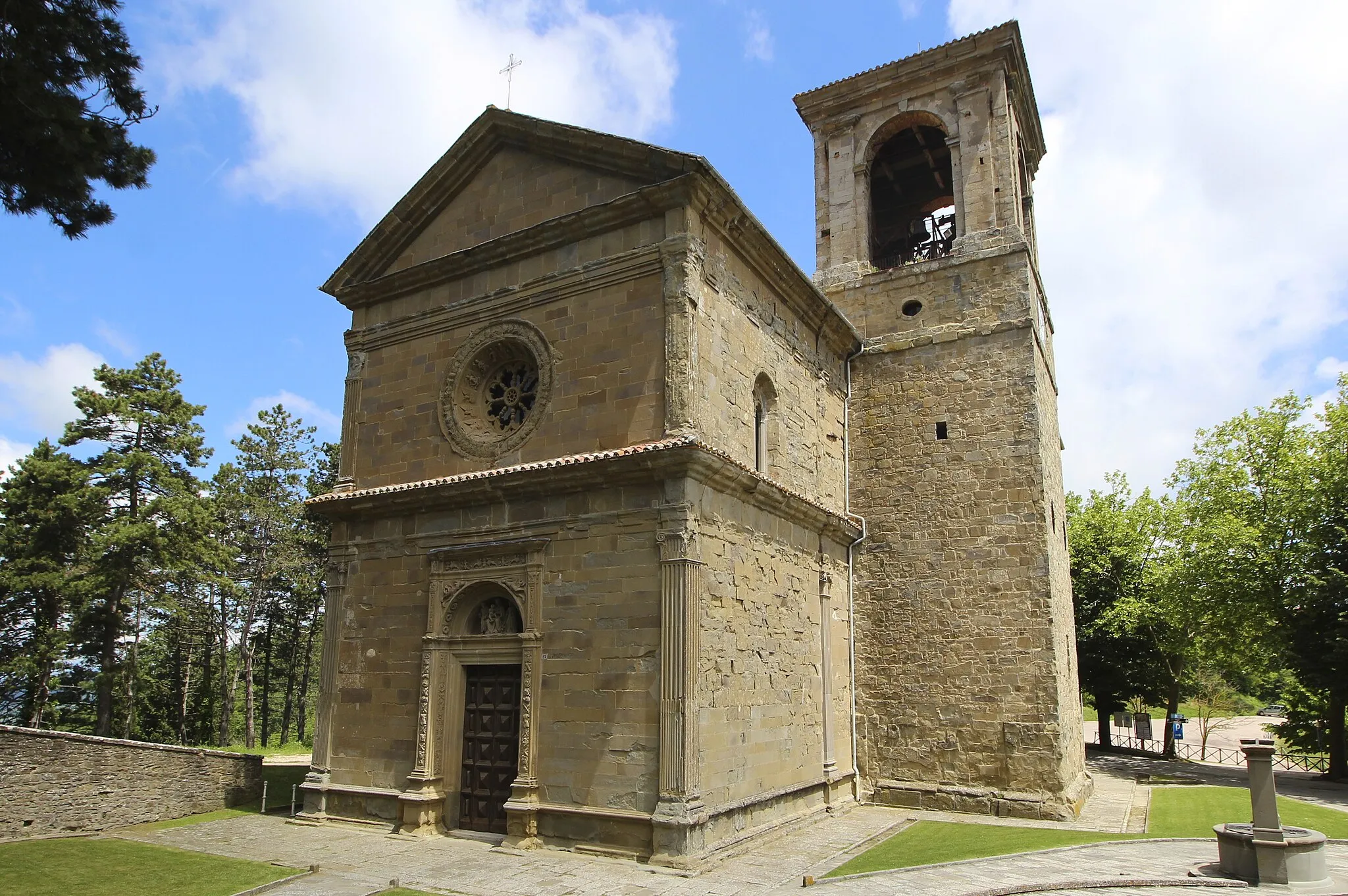 Photo showing: Church/Sanctuary Madonna dei Miracoli, Castel Rigone, hamlet of Passignano sul Trasimeno, Province of Perugia, Umbria, Italy