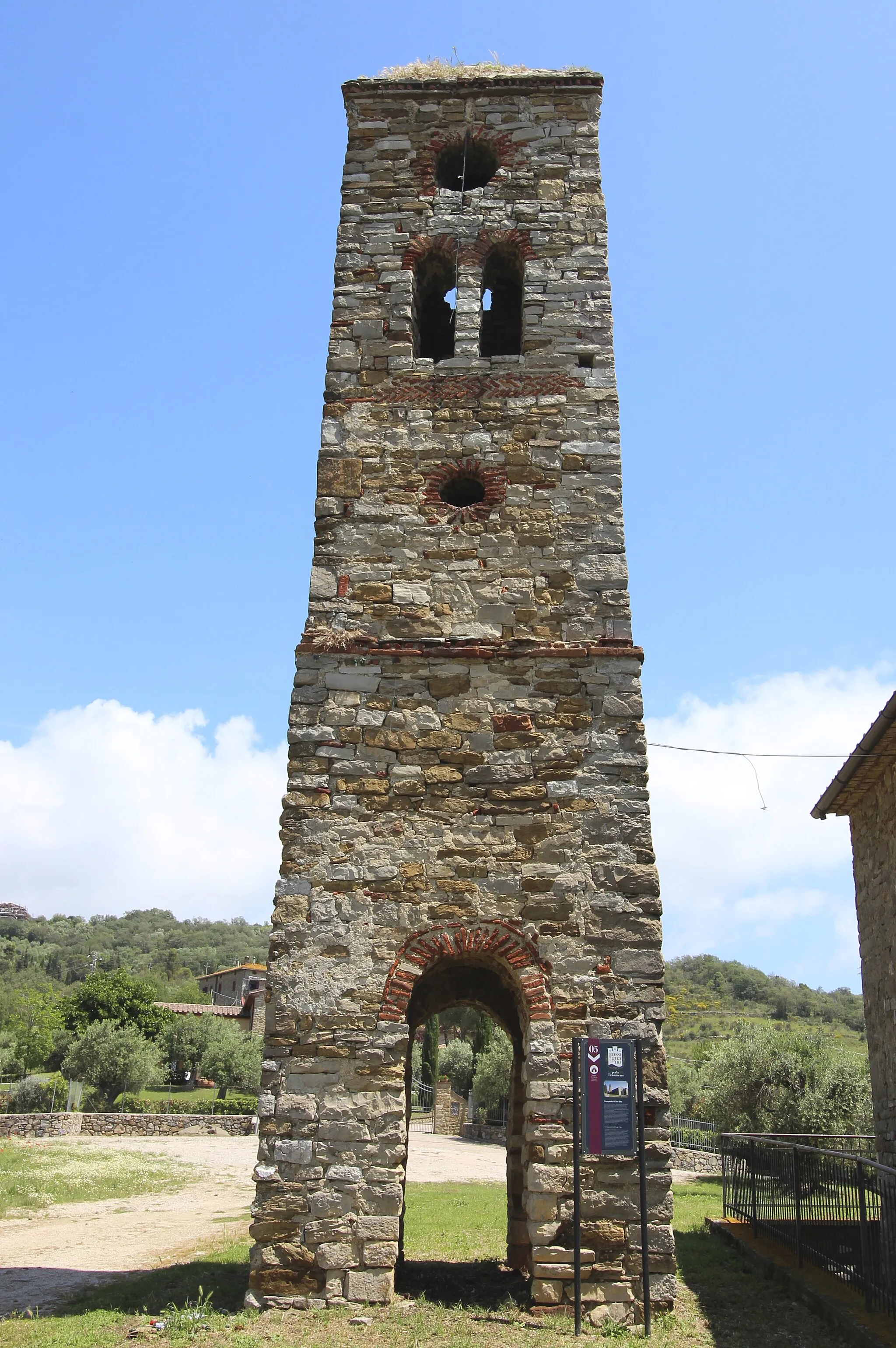 Photo showing: Church San Vito, San Vito del Lago, hamlet of Passignano sul Trasimeno, Province of Perugia, Umbria, Italy