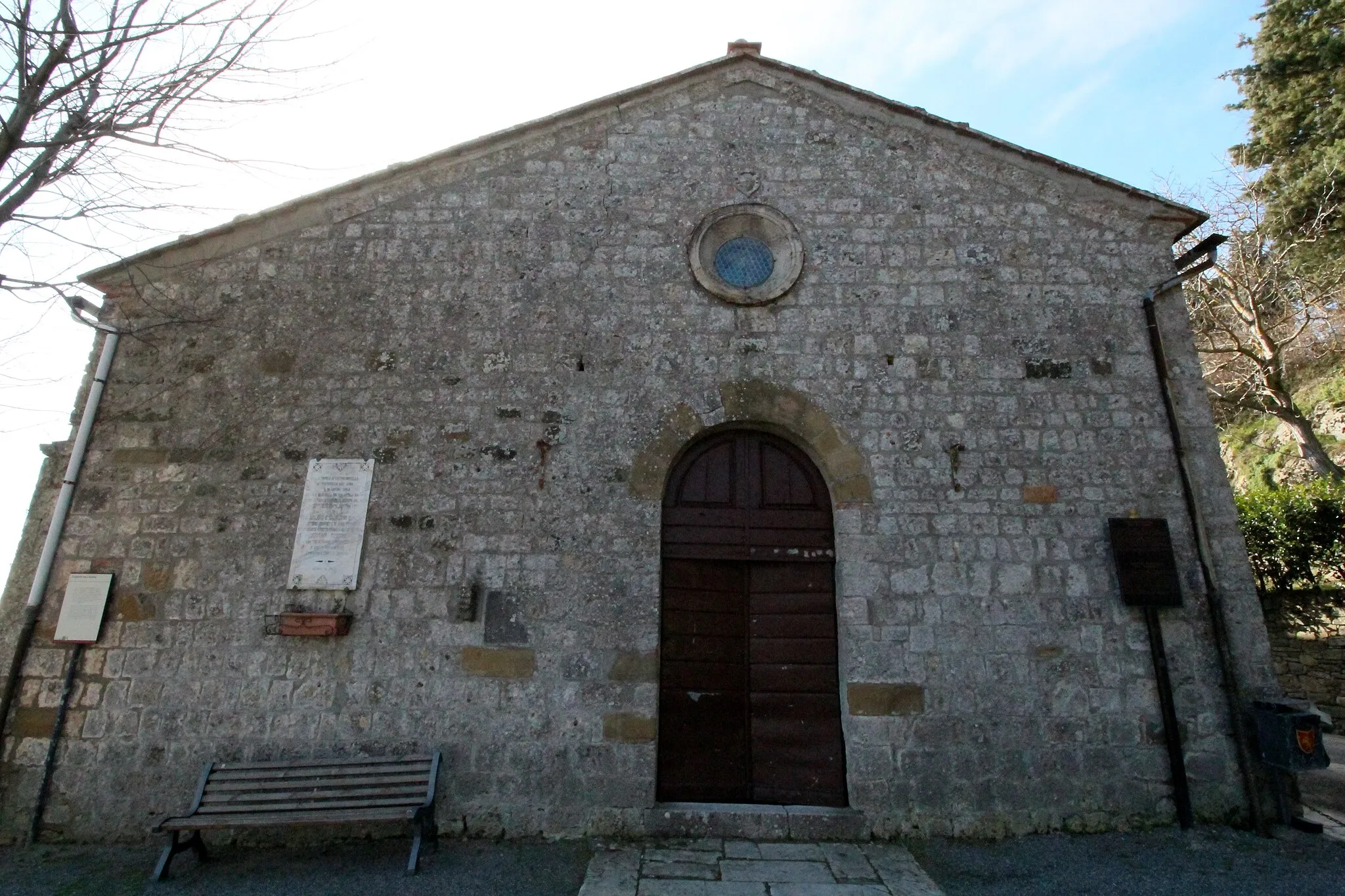 Photo showing: Church Sant'Andrea, Castiglioncello del Trinoro, hamlet of Sarteano, Province of Siena, Tuscany, Italy