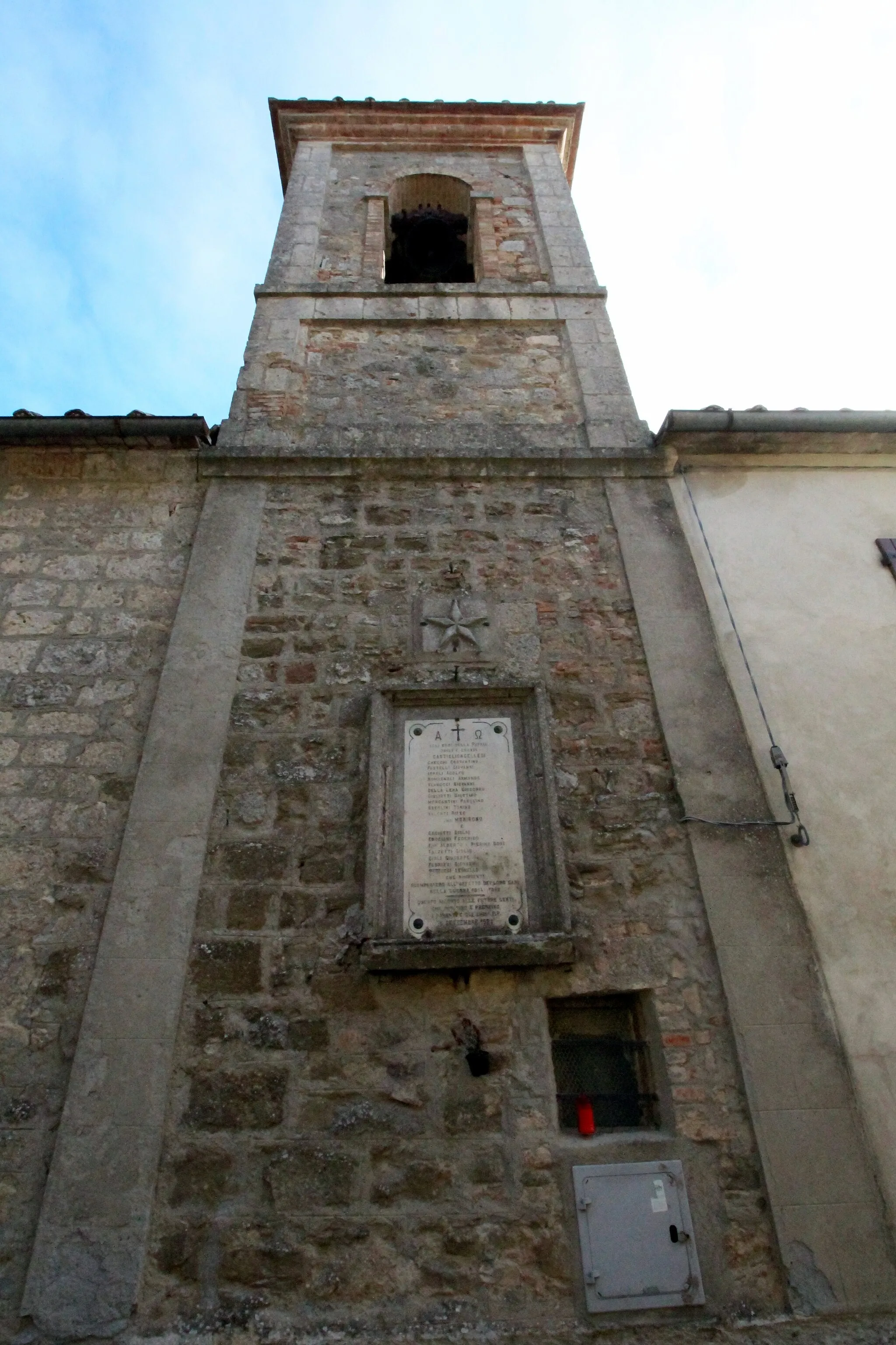 Photo showing: Church Sant'Andrea, Castiglioncello del Trinoro, hamlet of Sarteano, Province of Siena, Tuscany, Italy
