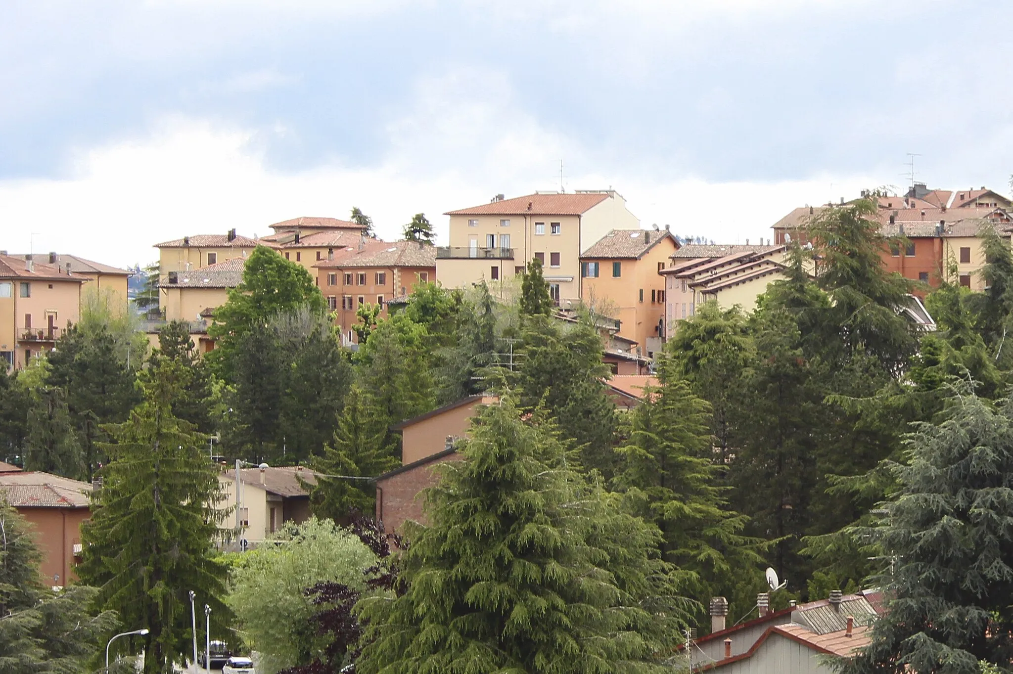 Photo showing: Panorama of Monzuno, Metropolitan City of Bologna, Emilia-Romagna, Italy.