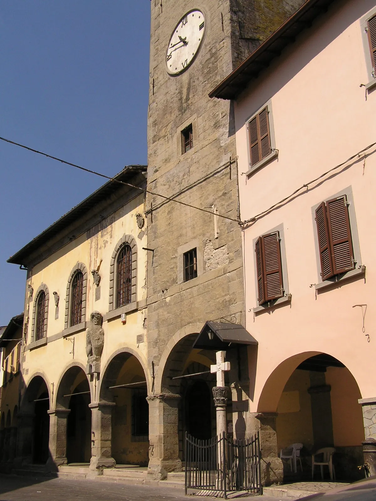 Photo showing: Palazzo del Podestà, in via Zanetti. Risalente al 1600 circa, in stile chiaramente toscano.