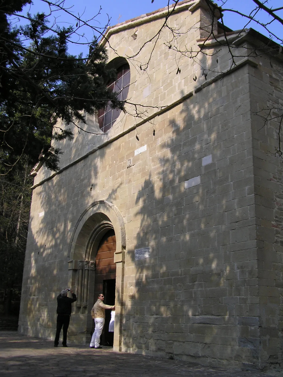 Photo showing: Facciata dell'abbazia di Sant'Ellero, a Galeata, fondata nel 497 d.C. e ricostruita nel X secolo.