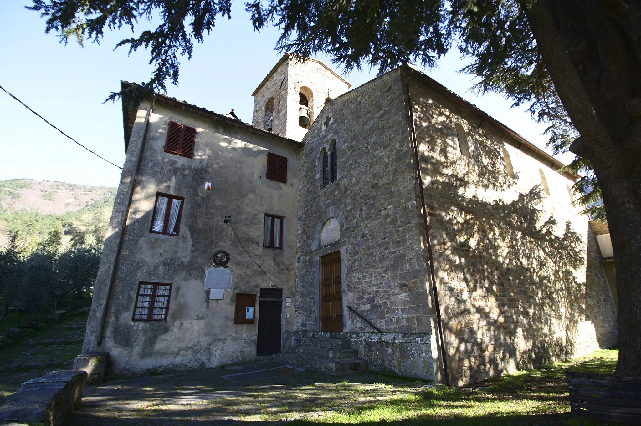 Photo showing: Church/Sanctuary Madonna delle Grazie, Tre Colli, hamlet of Calci, Province of Pisa, Tuscany, Italy